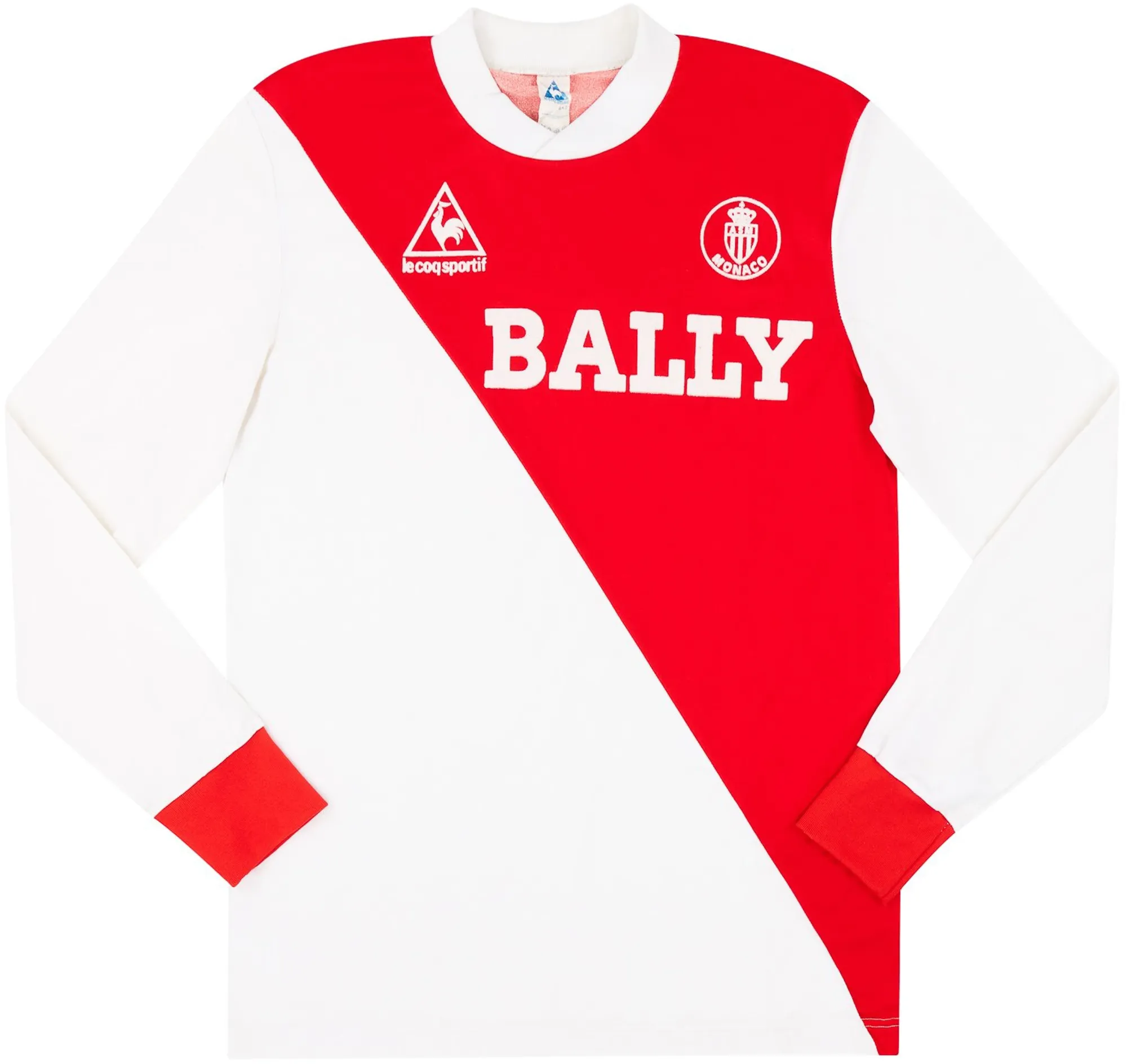 Champion Monaco Mens LS Home Shirt 1983/84