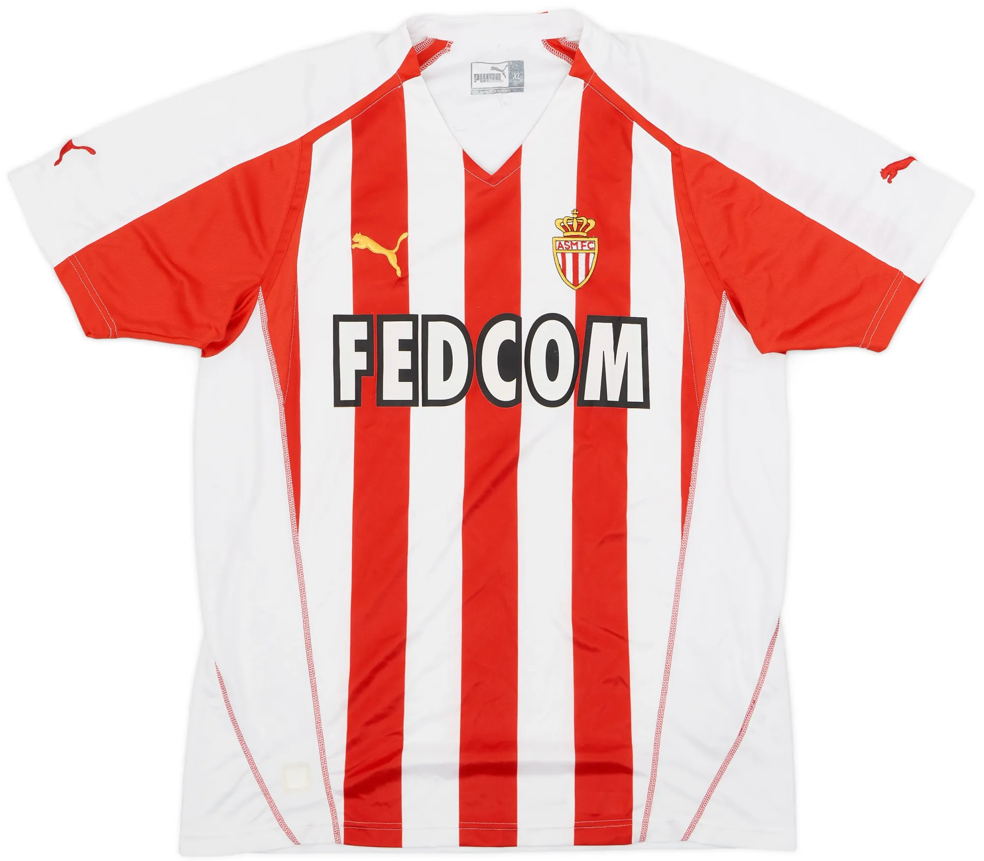 Puma Monaco Mens SS Home European Shirt 2005/06