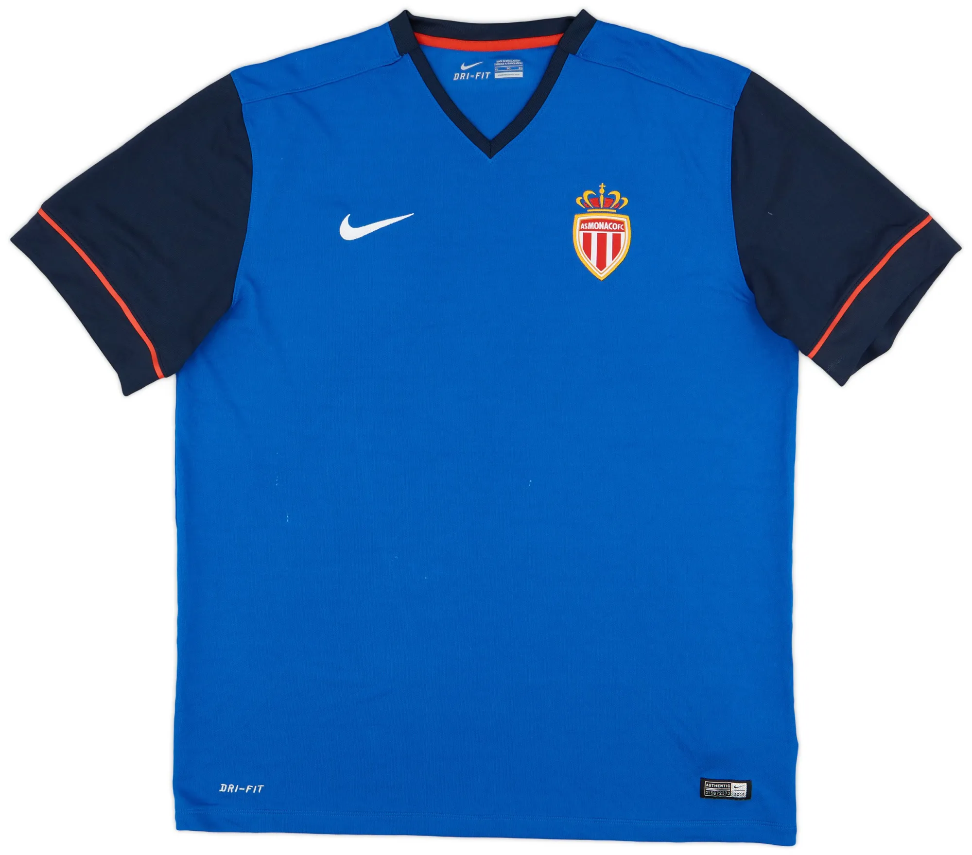 Nike Monaco Mens SS Away Shirt 2014/15