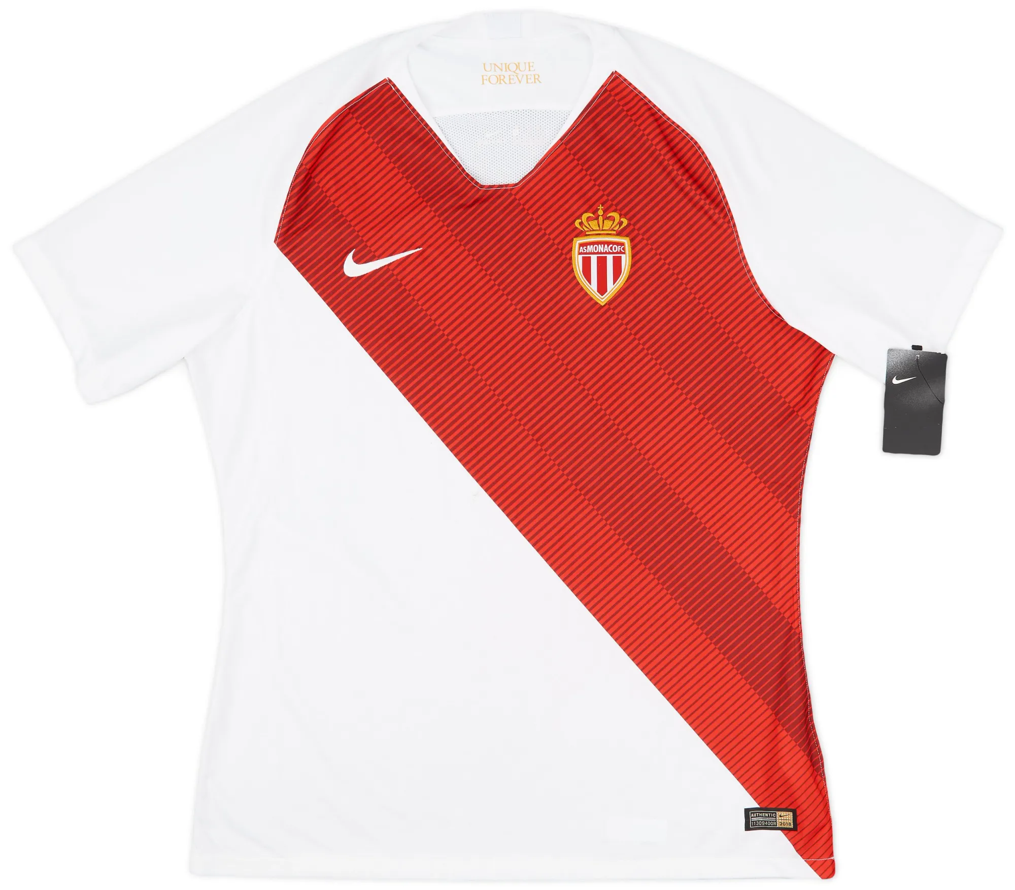 Nike Monaco Mens SS Player Issue Home Shirt 2018/19