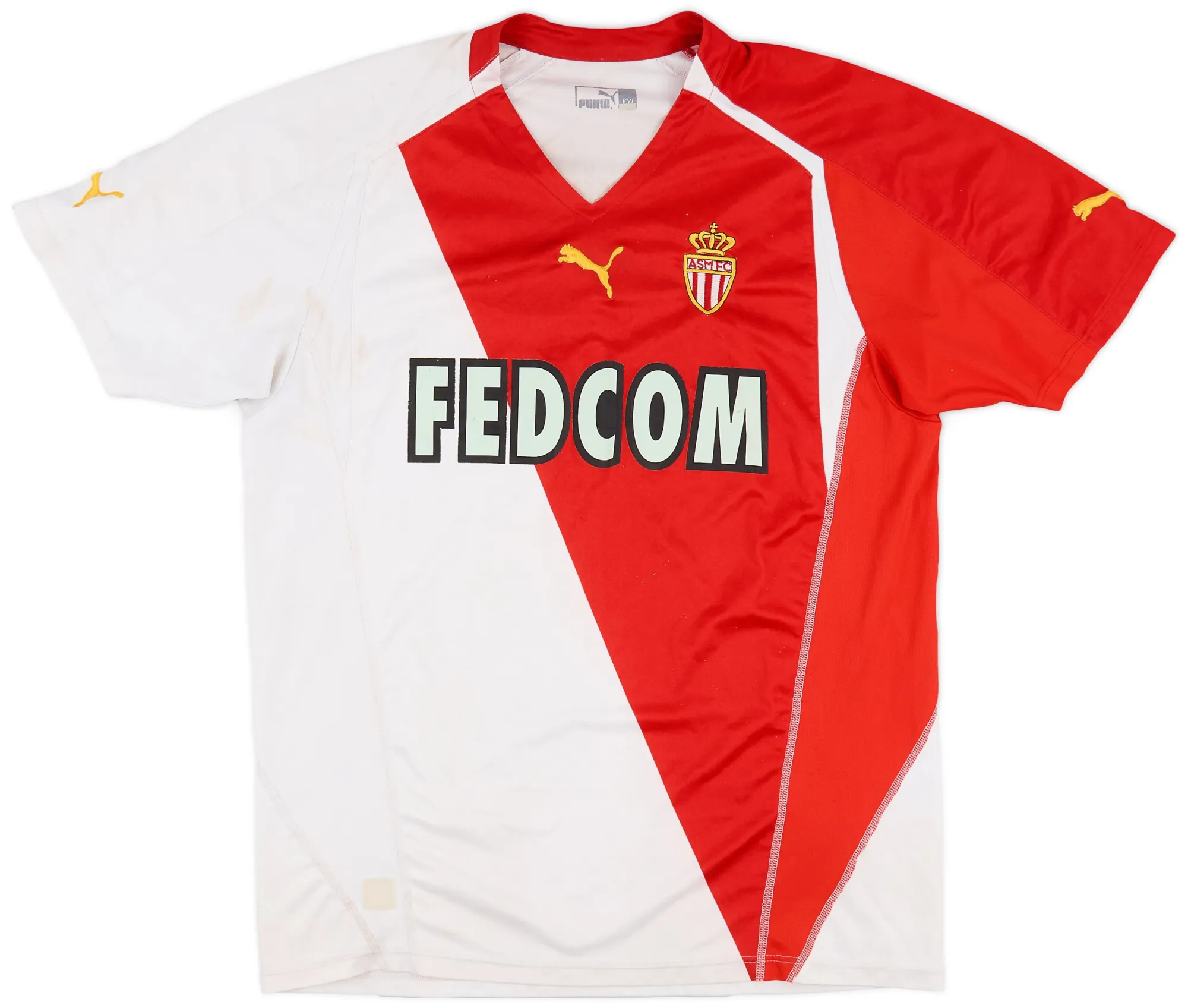 Puma Monaco Mens SS Home Shirt 2005/06