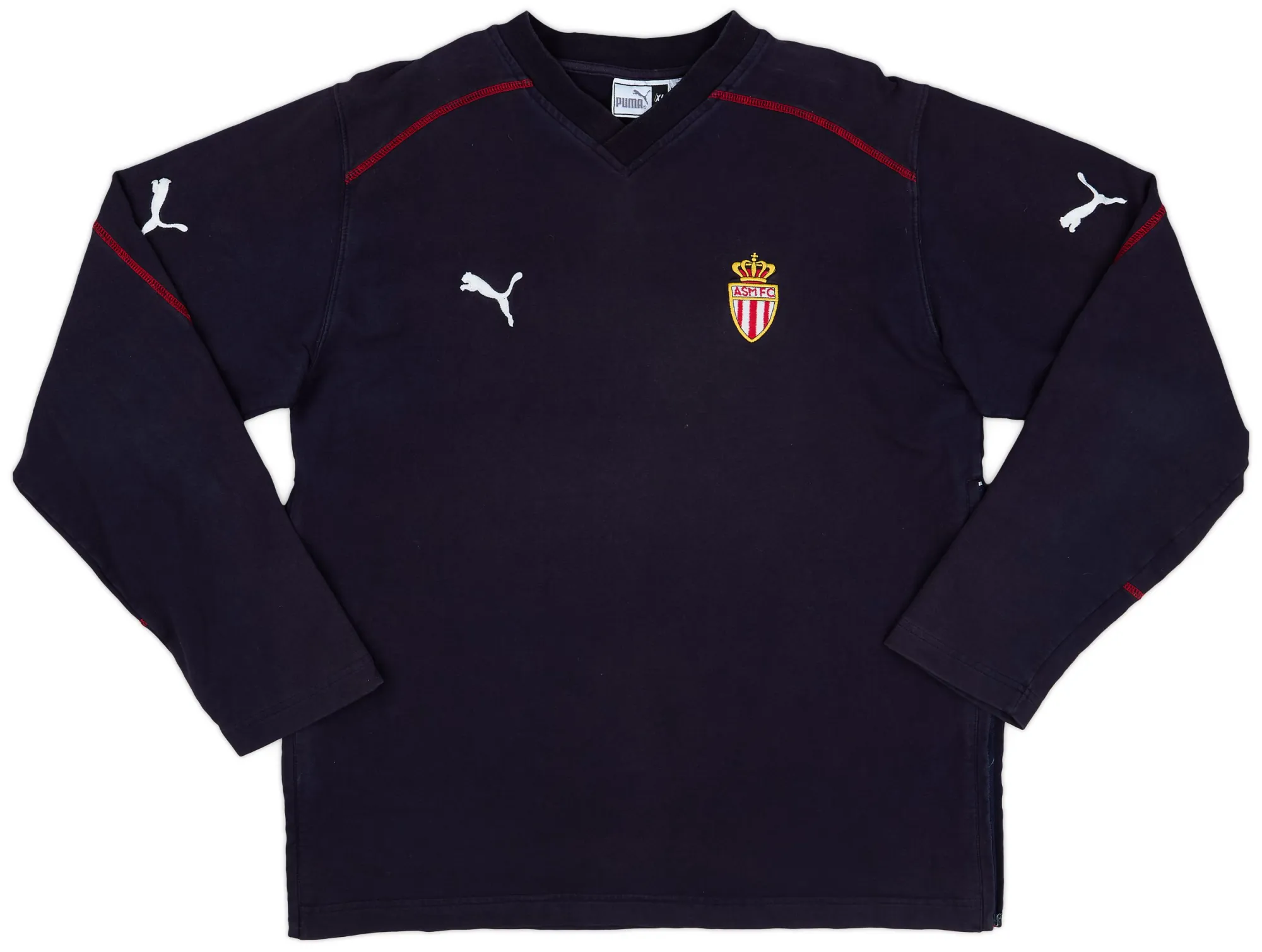 Puma Monaco Mens SS Home Shirt 2001/02