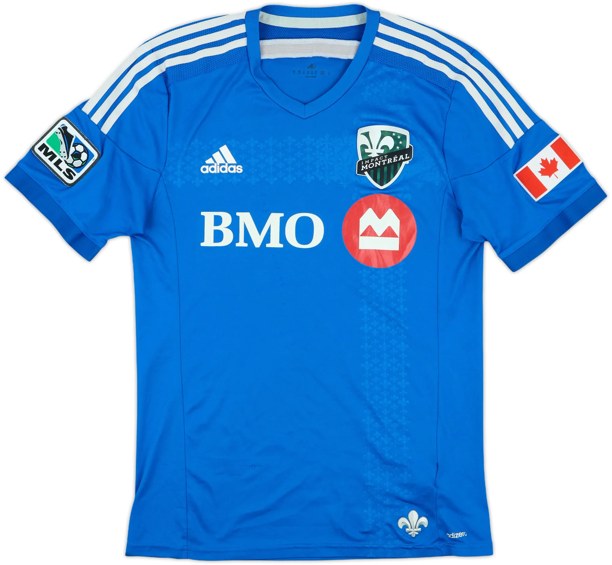 adidas Montreal Impact Mens SS Player Issue Home Shirt 2013