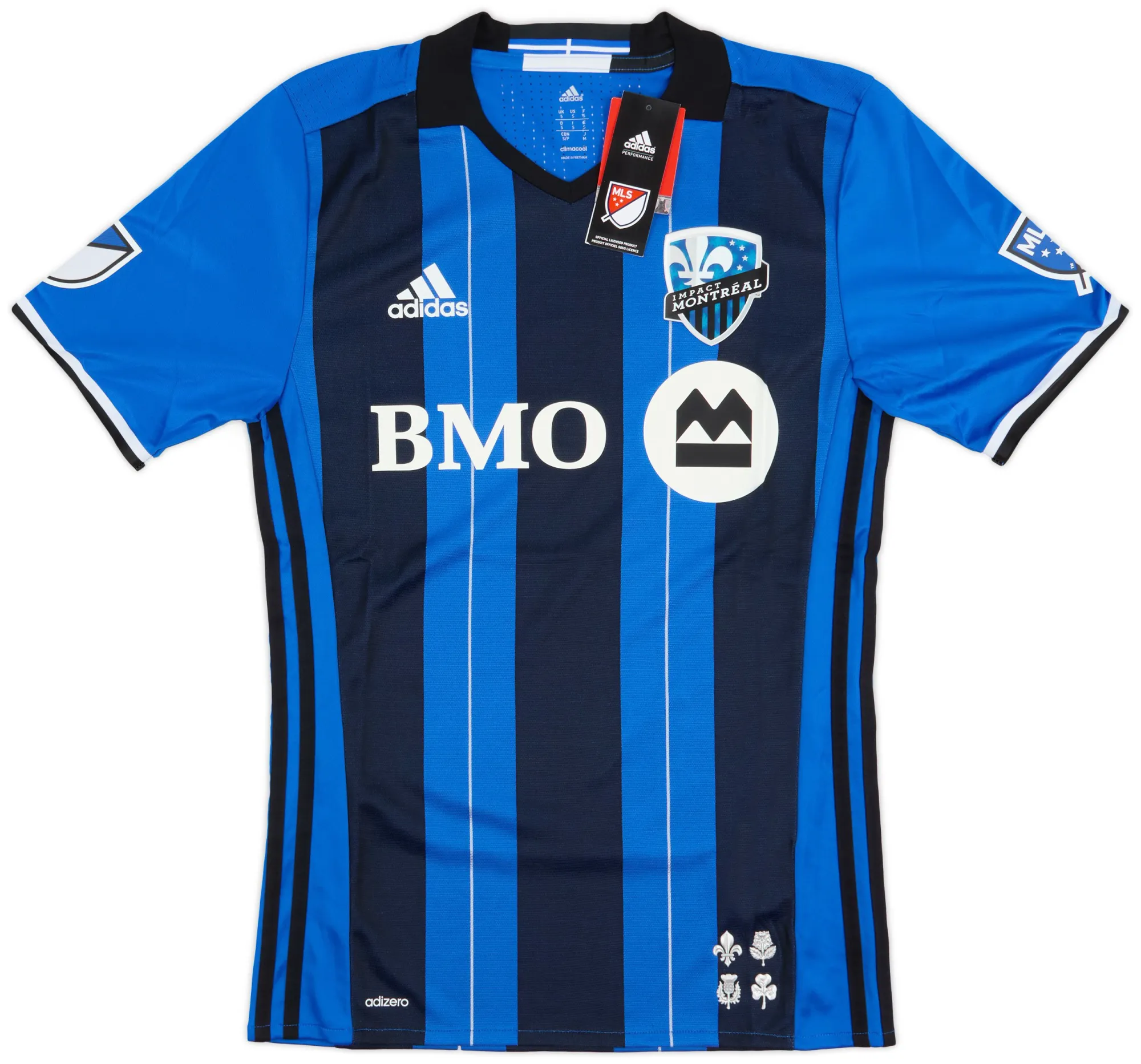 adidas Montreal Impact Mens SS Player Issue Home Shirt 2016