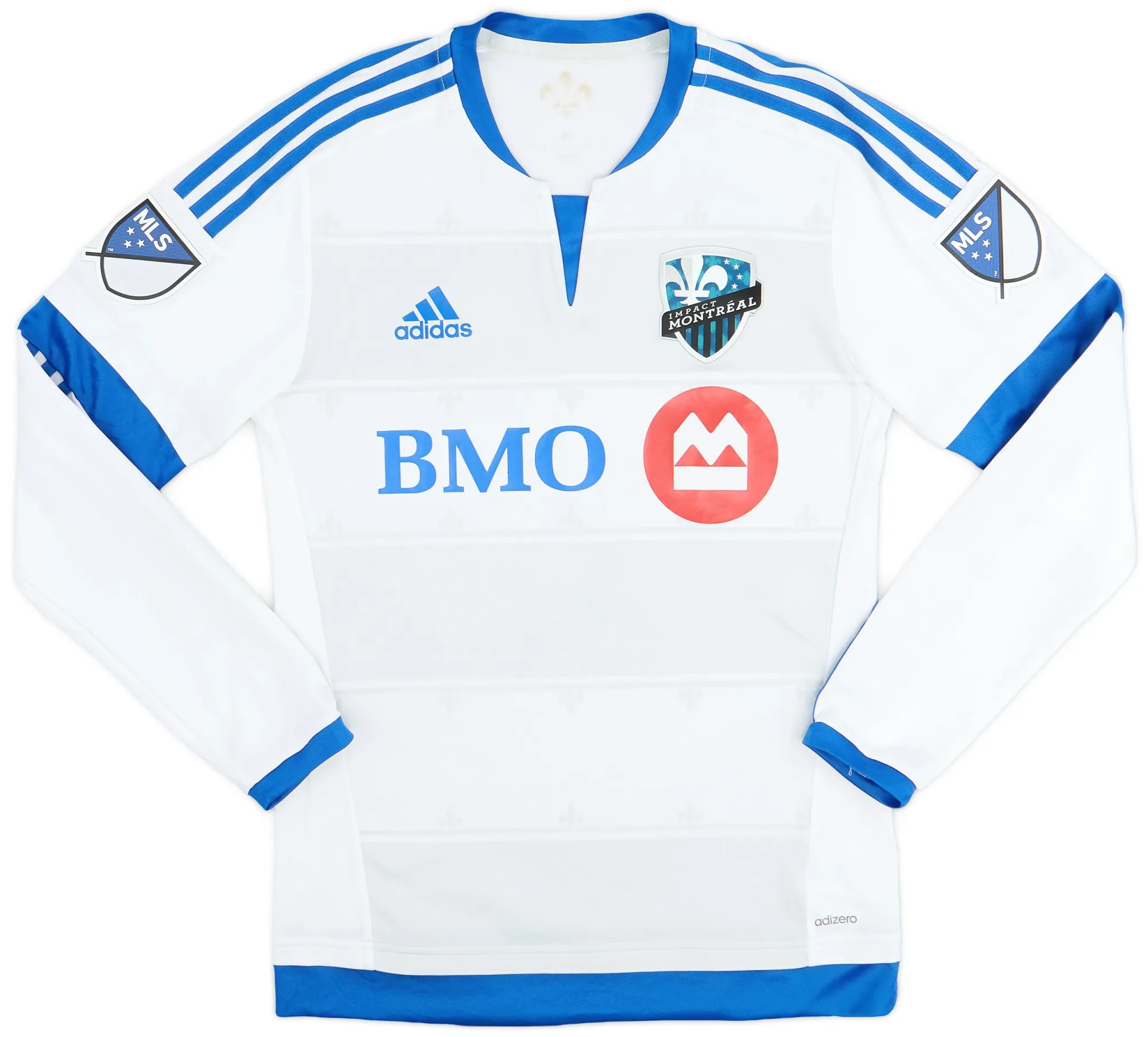 adidas Montreal Impact Mens LS Player Issue Away Shirt 2015