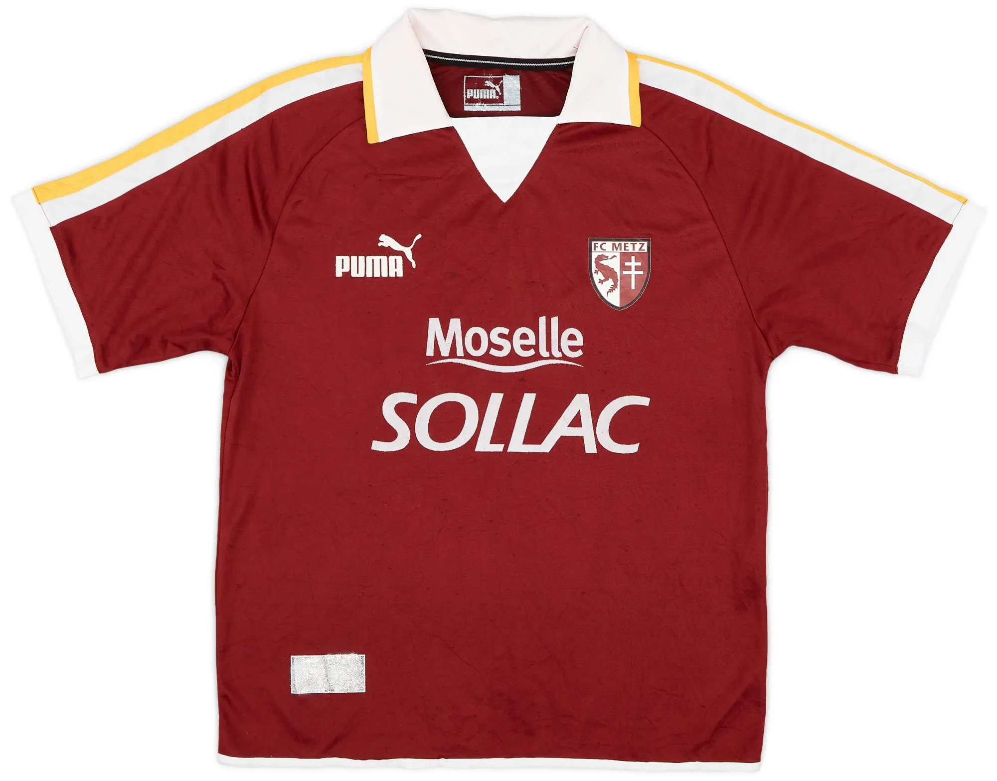 Puma Metz Mens SS Home Shirt 2003/04