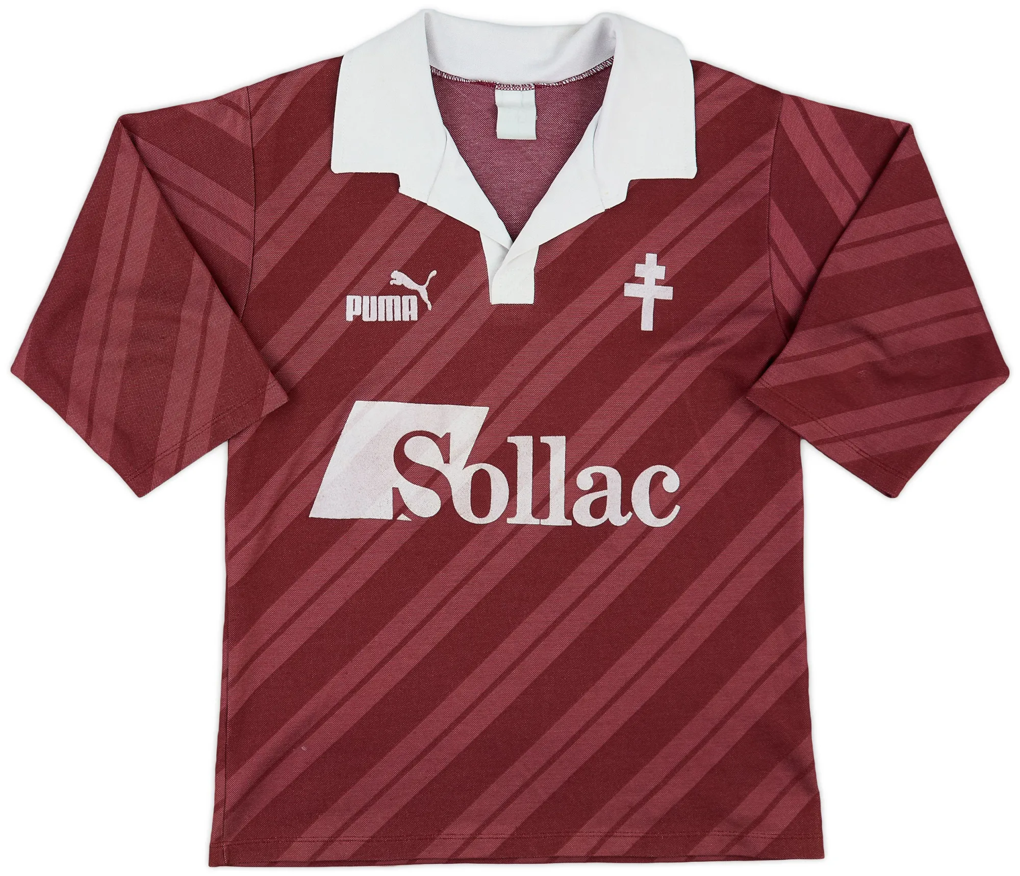 Puma Metz Mens SS Home Shirt 1988/89