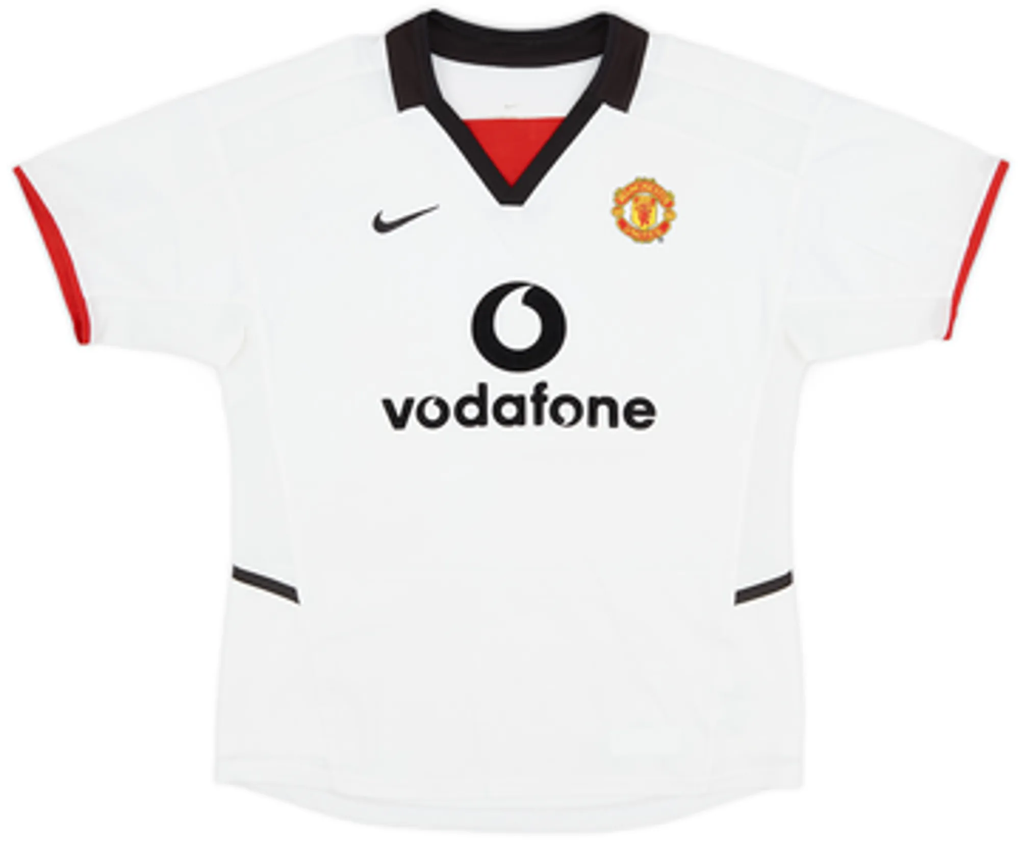 Nike Manchester United Boys SS Away Shirt 2002/03