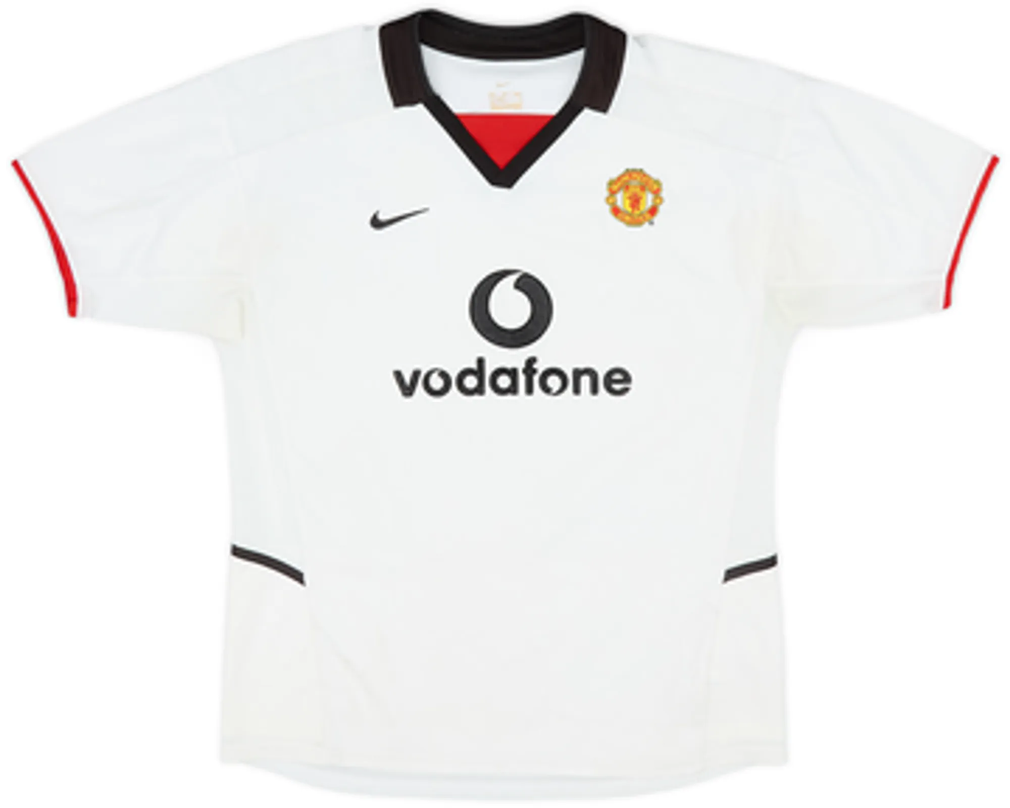 Nike Manchester United Boys SS Away Shirt 2002/03