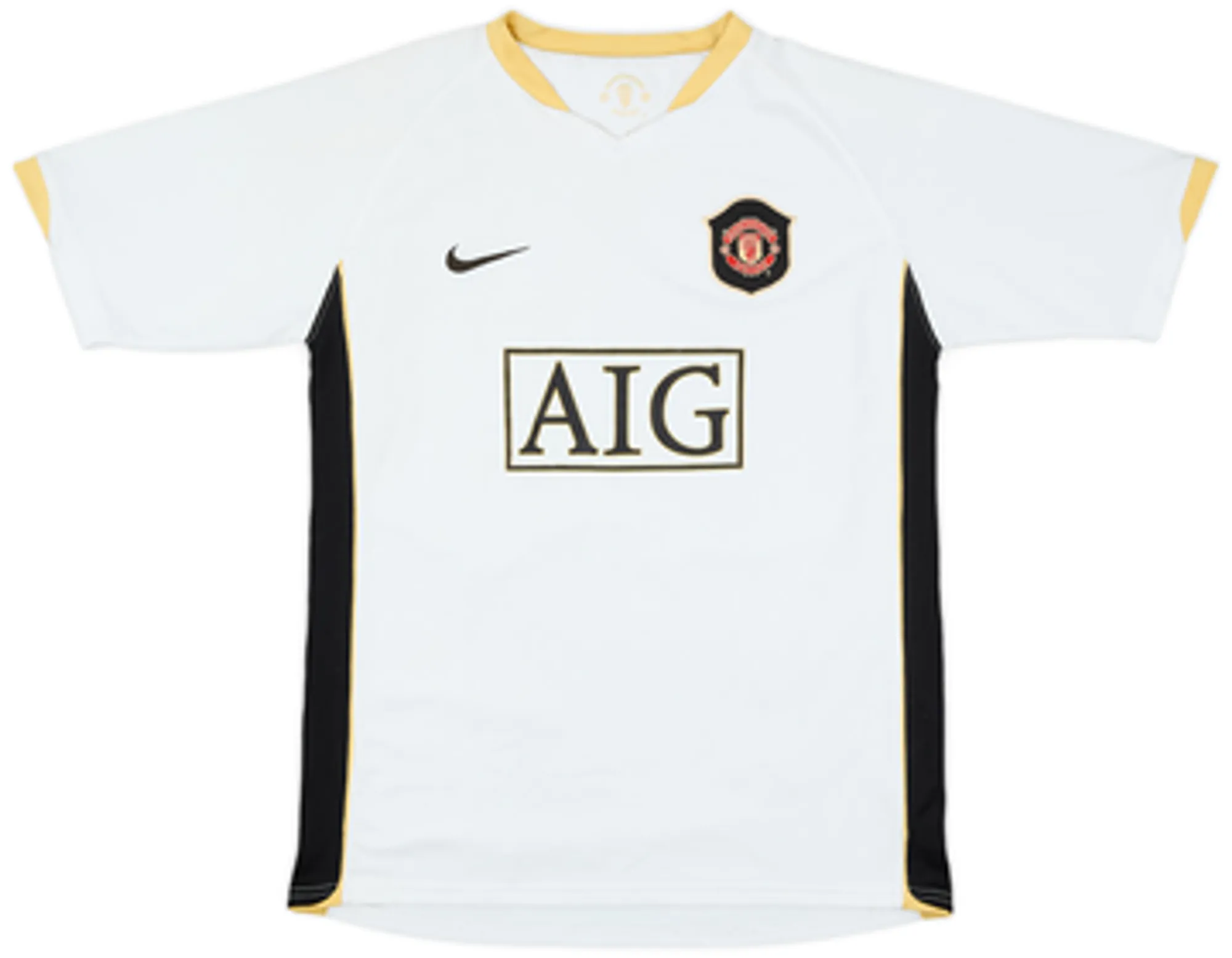 Nike Manchester United Boys SS Away Shirt 2006/08