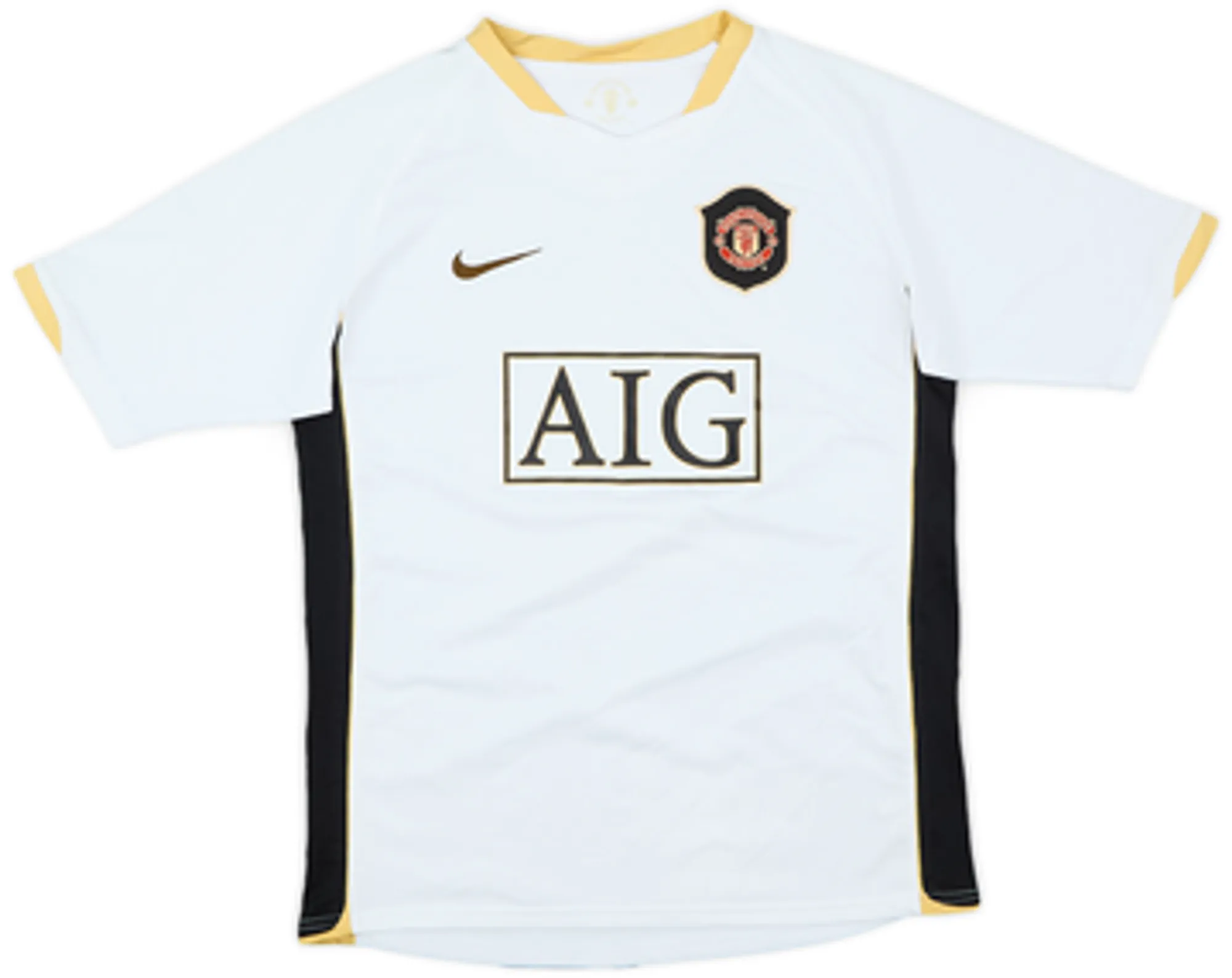 Nike Manchester United Boys SS Away Shirt 2006/08