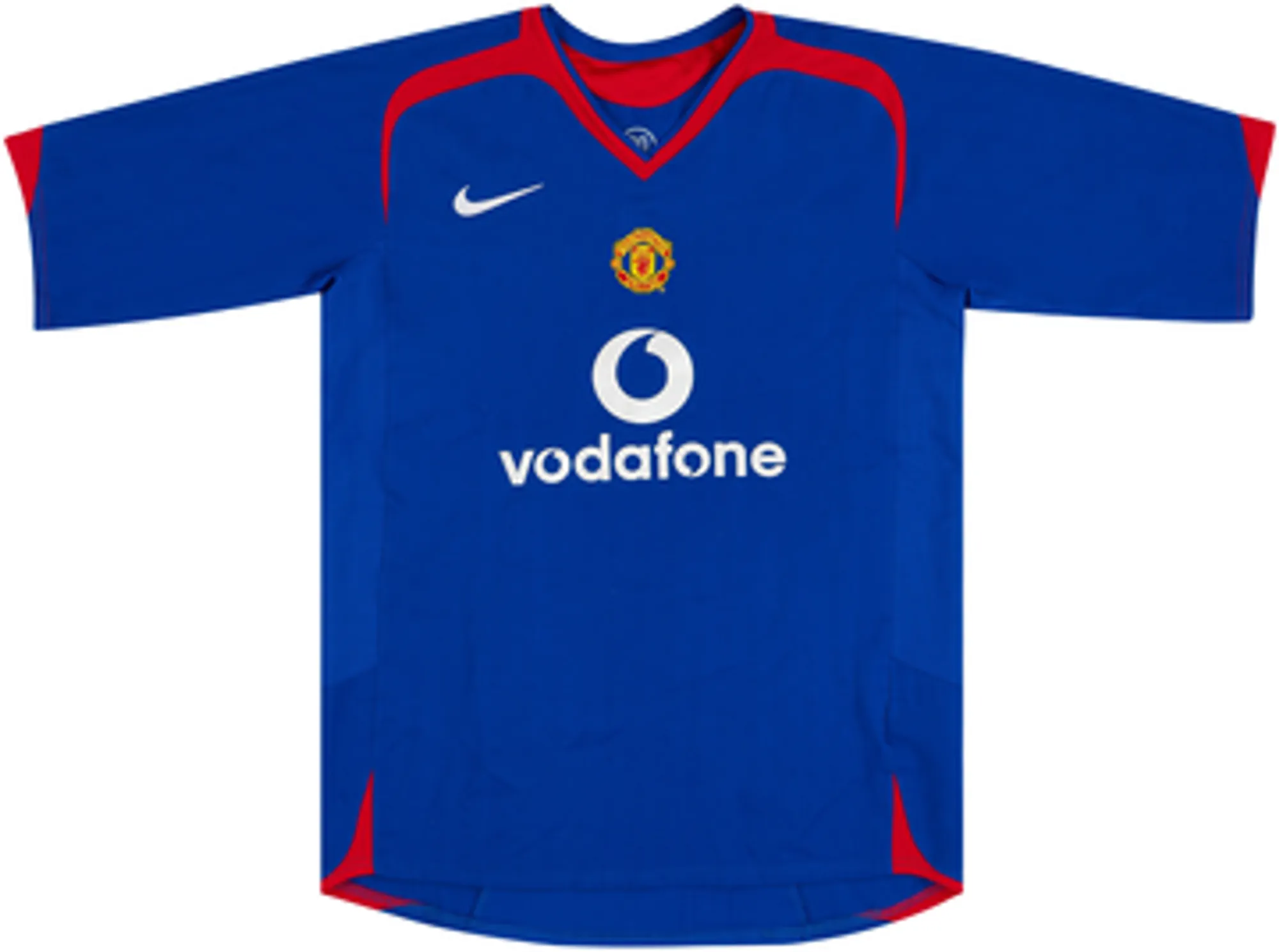 Nike Manchester United Boys SS Away Shirt 2005/06