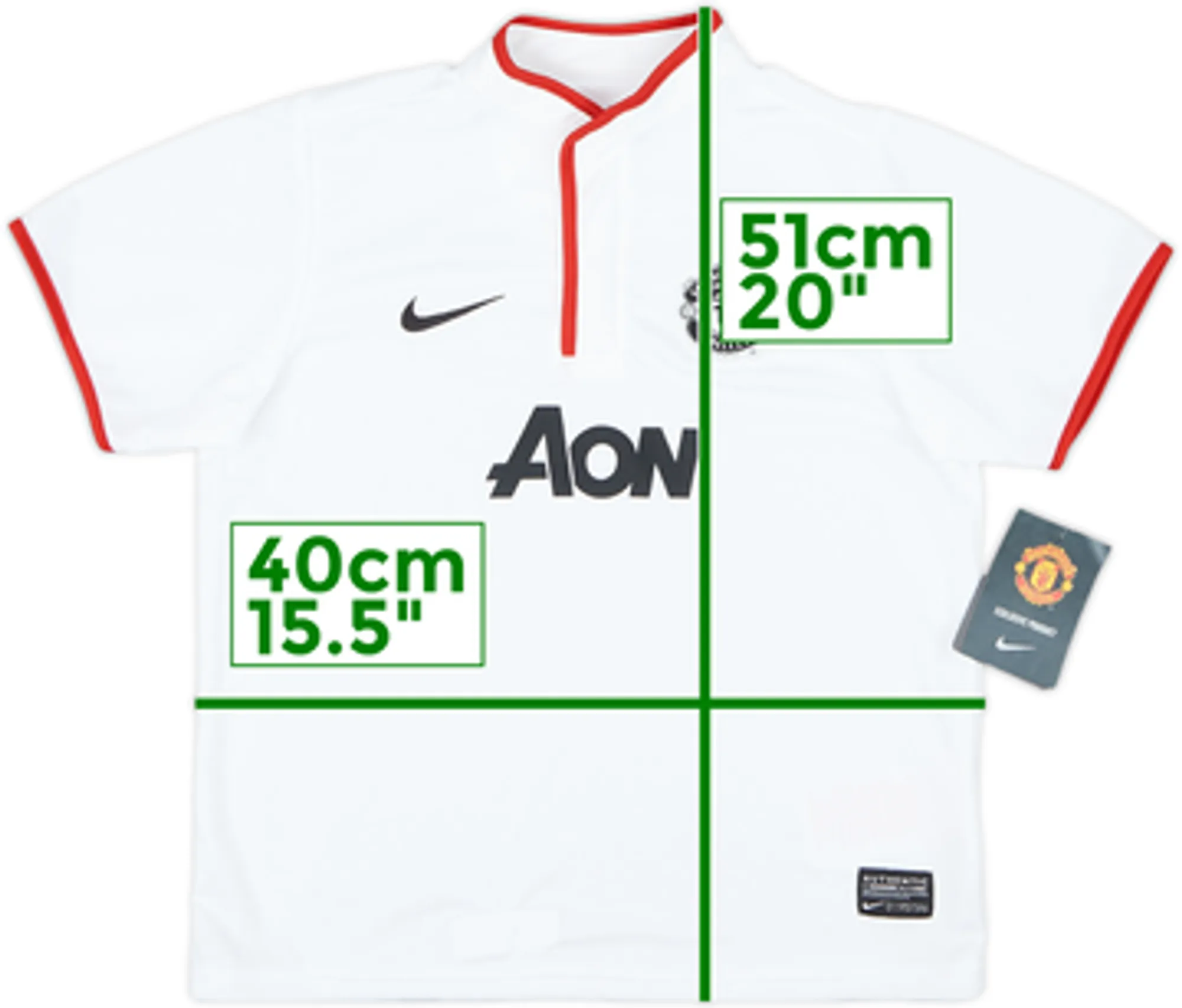 Nike Manchester United Mens SS Away Shirt 2012/14