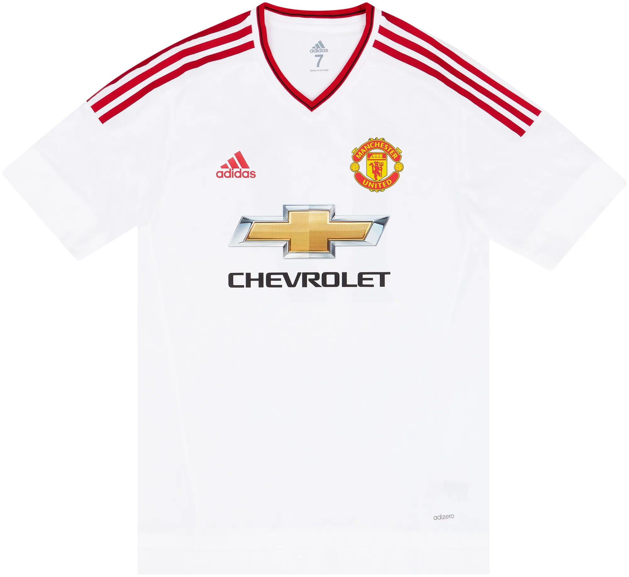 adidas Manchester United Mens SS Player Issue Away Shirt 2015/16