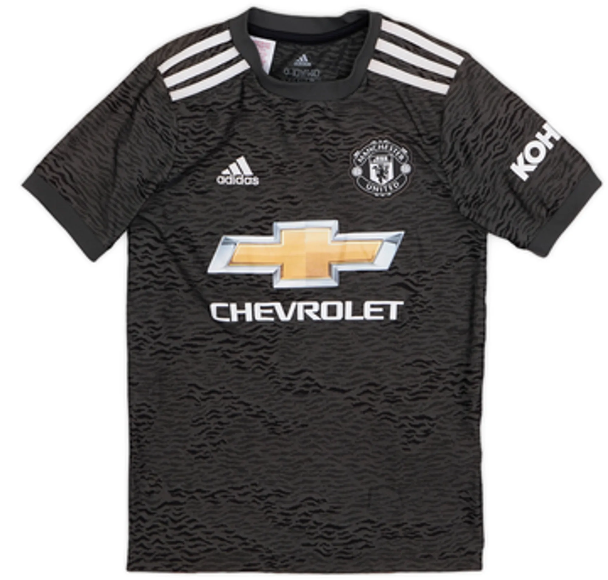 adidas Manchester United Boys SS Away Shirt 2020/21