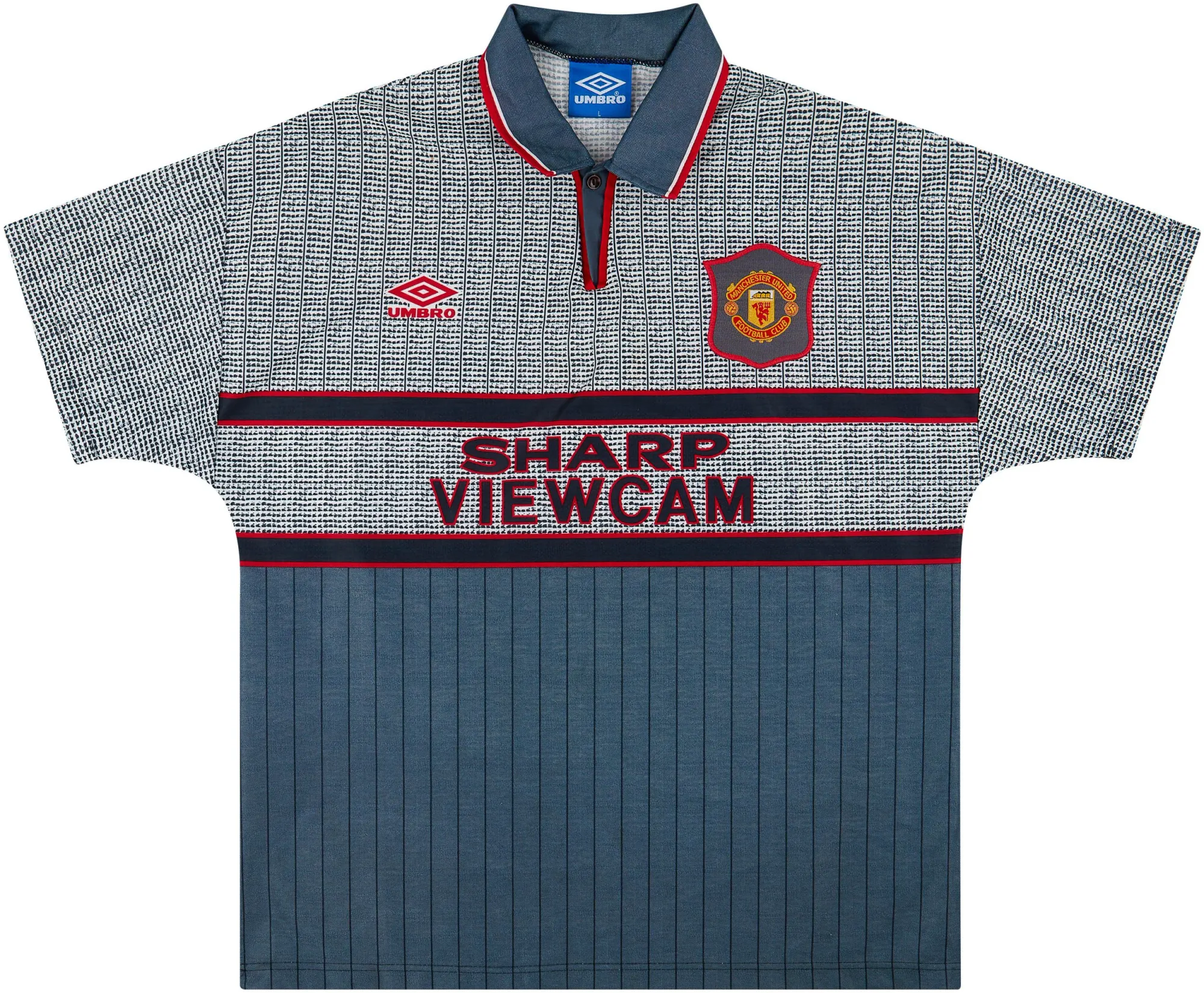 Umbro Manchester United Mens SS Away Shirt 1995/96