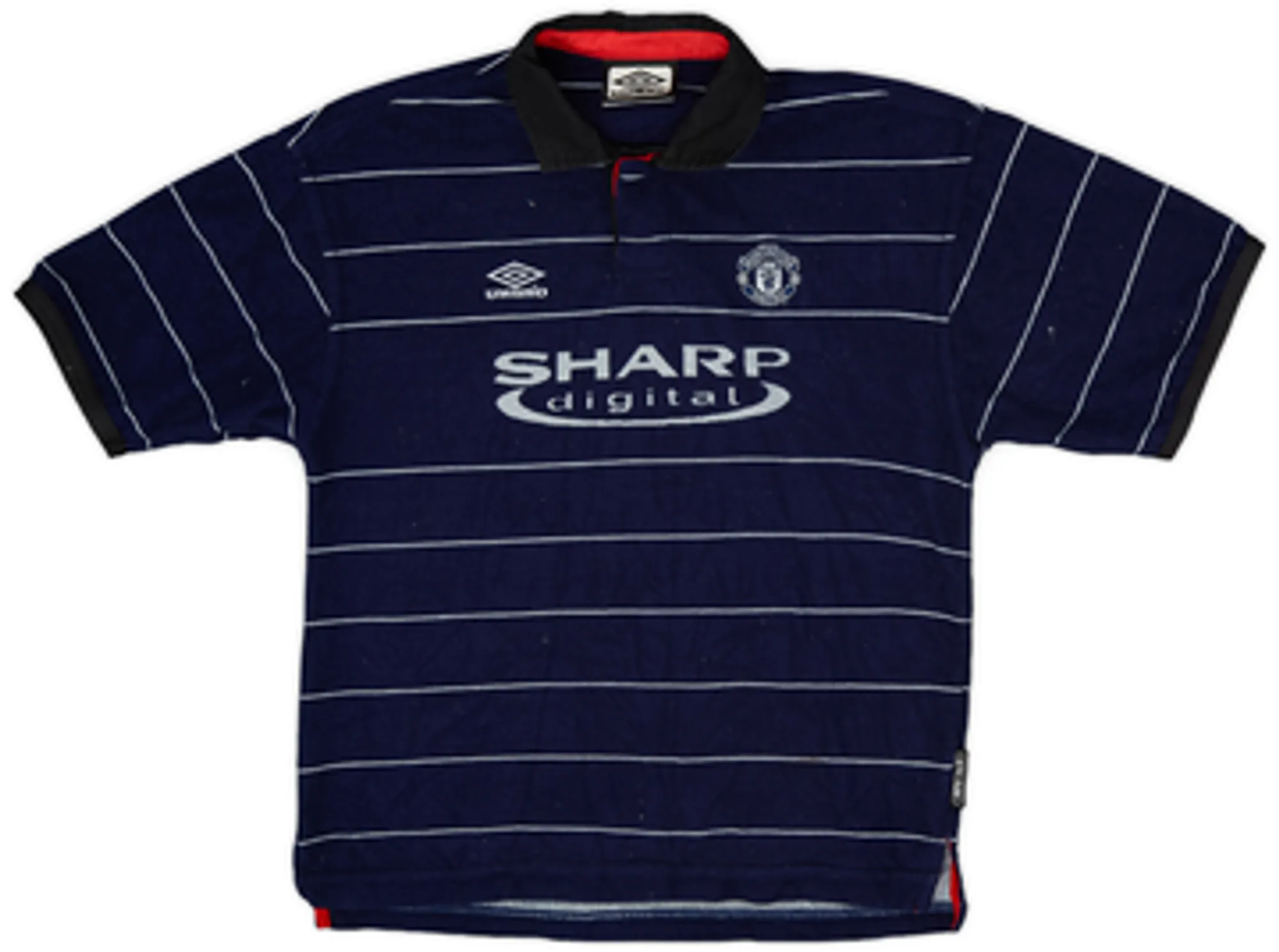 Umbro Manchester United Mens SS Away Shirt 1999/00