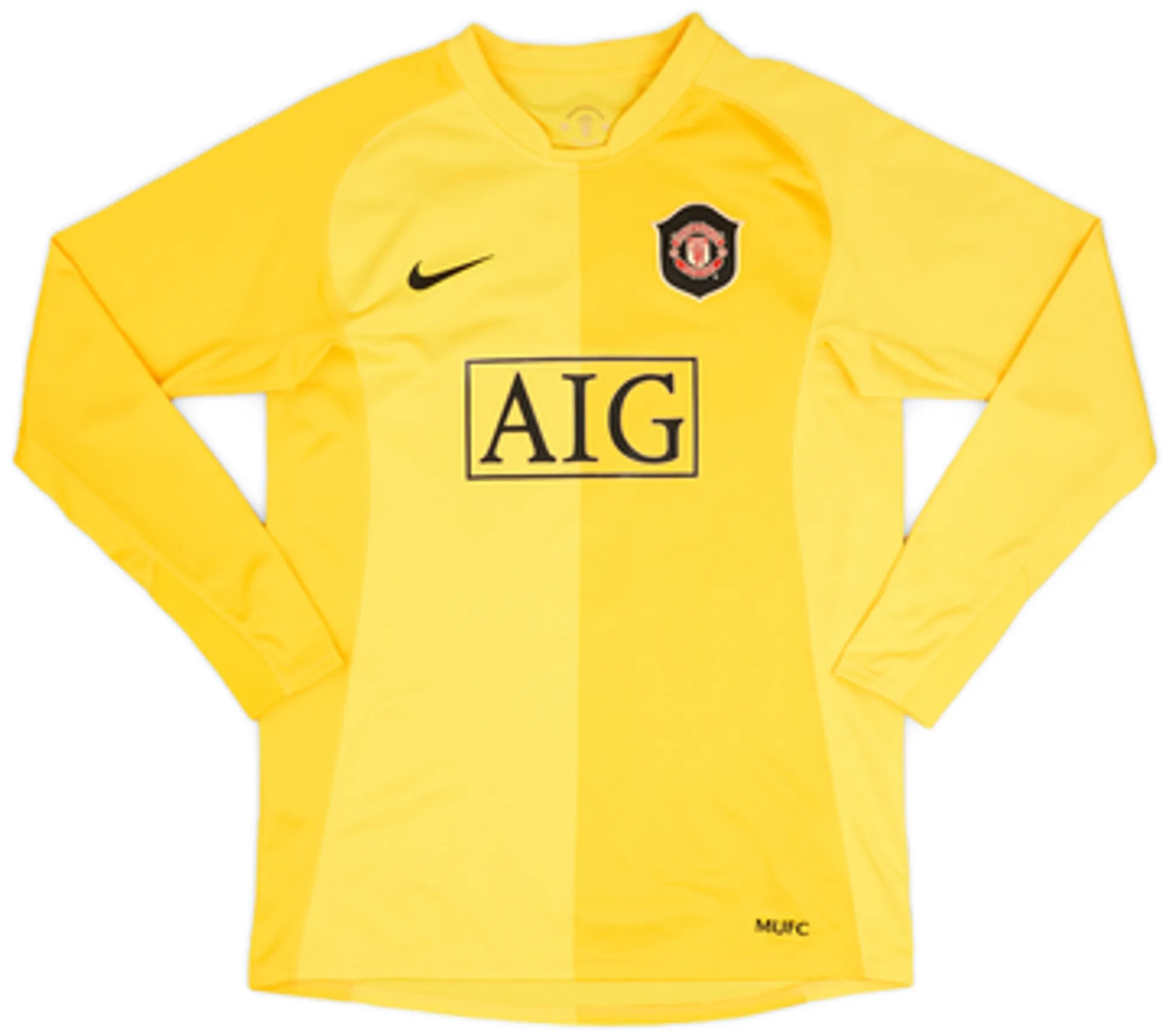 Nike Manchester United Boys LS Goalkeeper Home Shirt 2006/07