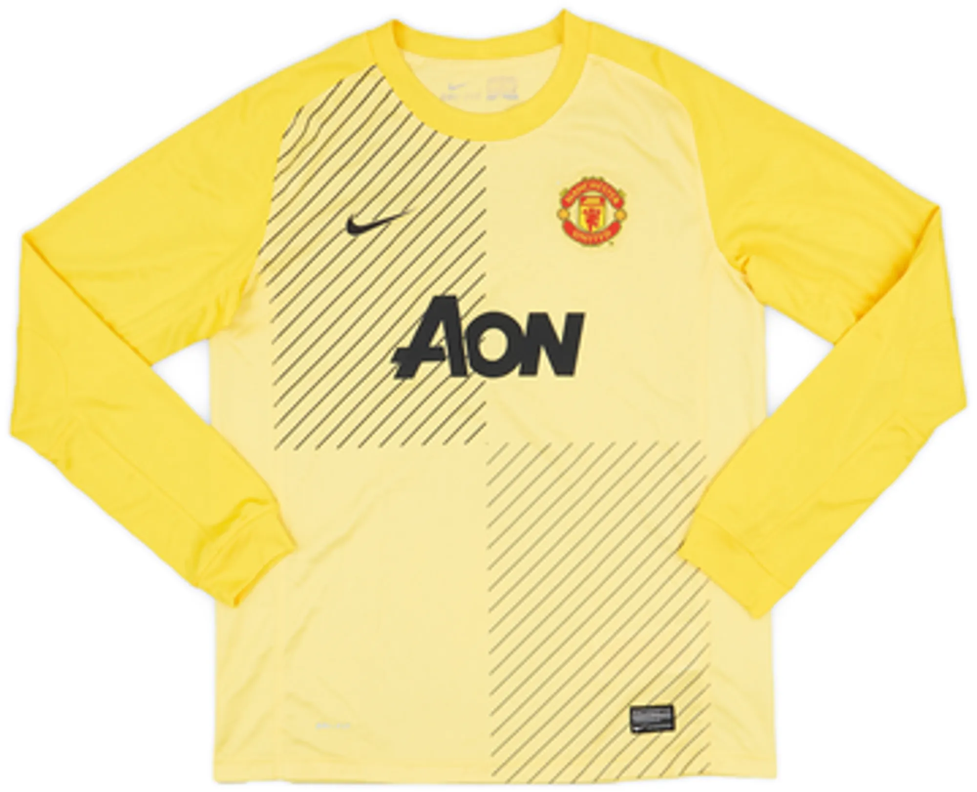 Nike Manchester United Boys LS Goalkeeper Home Shirt 2013/14