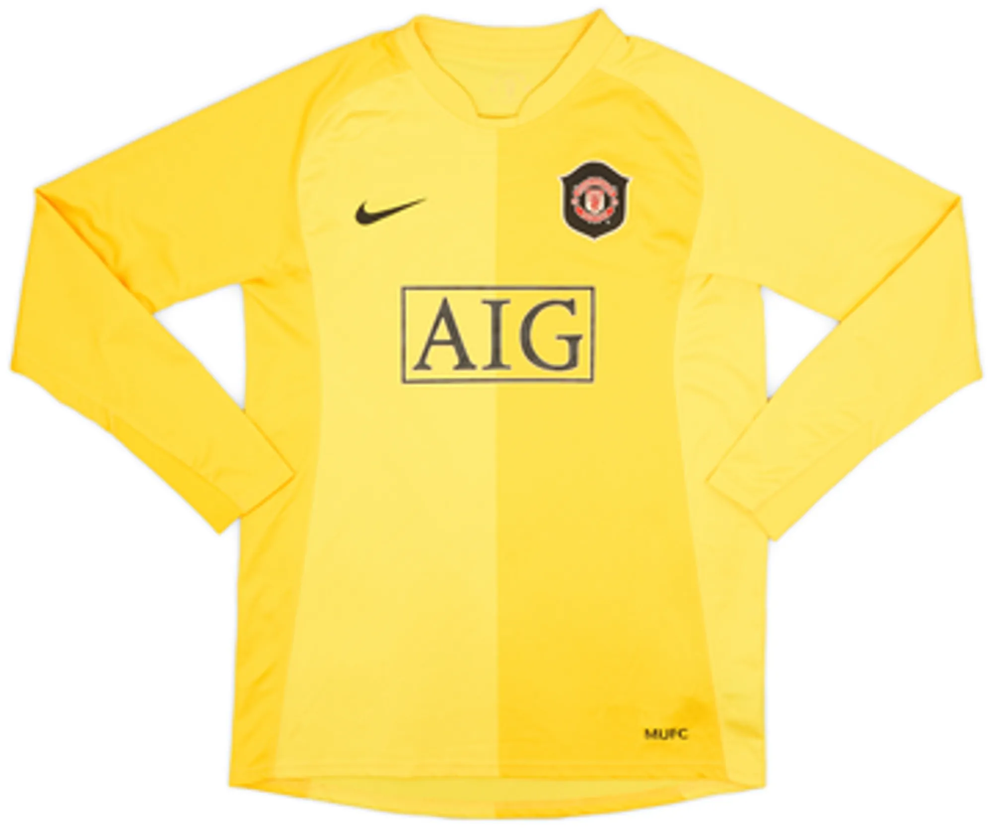 Nike Manchester United Boys LS Goalkeeper Home Shirt 2006/07