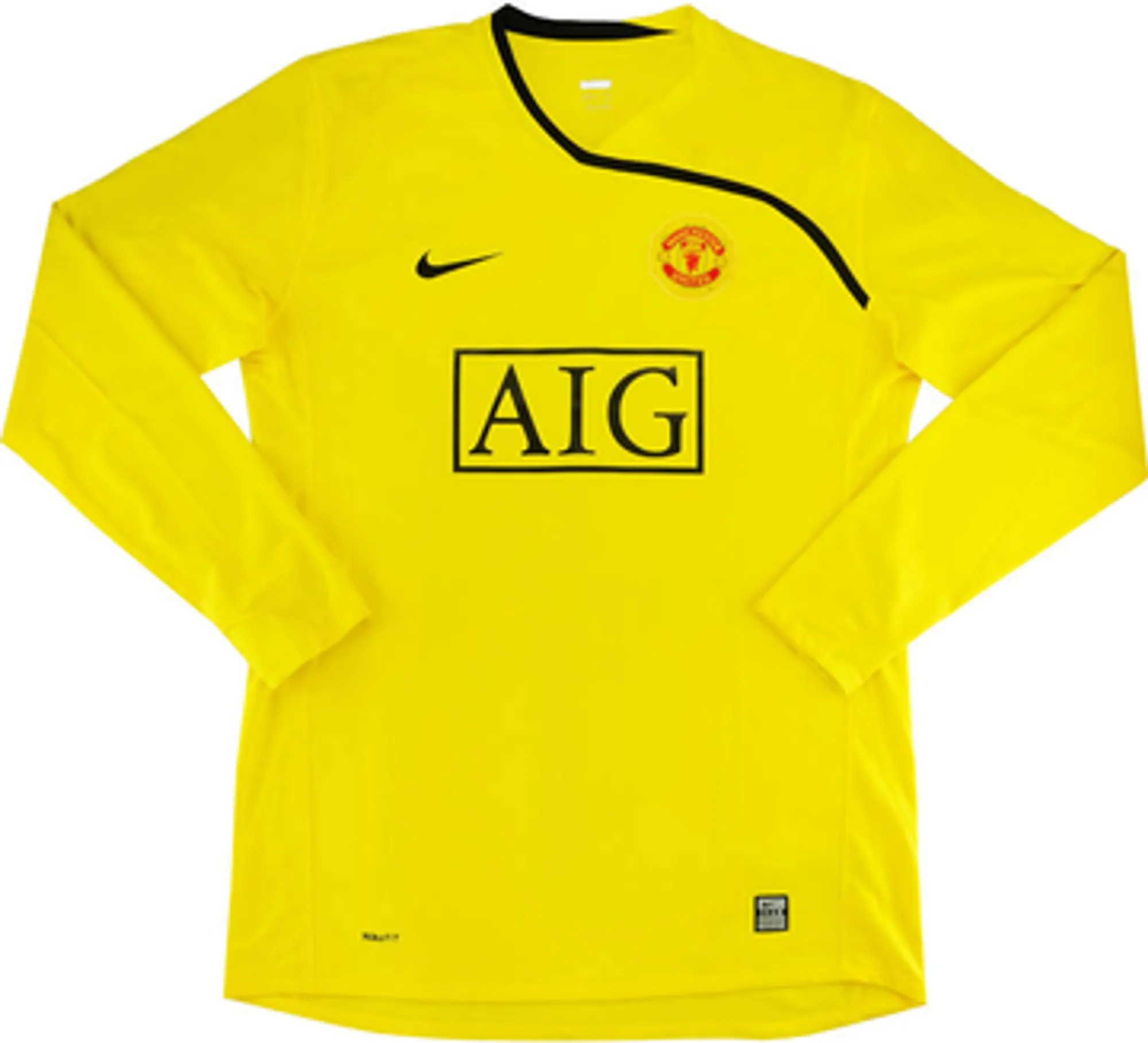 Nike Manchester United Boys LS Goalkeeper Away Shirt 2008/09