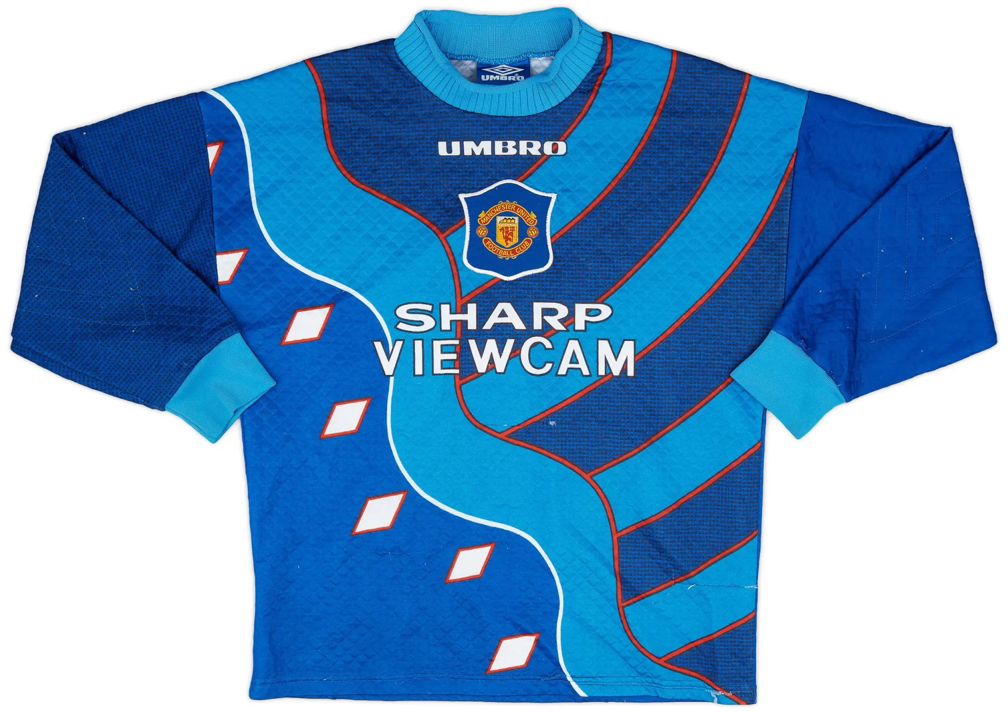 Umbro Manchester United Mens LS Goalkeeper Third Shirt 1994/95
