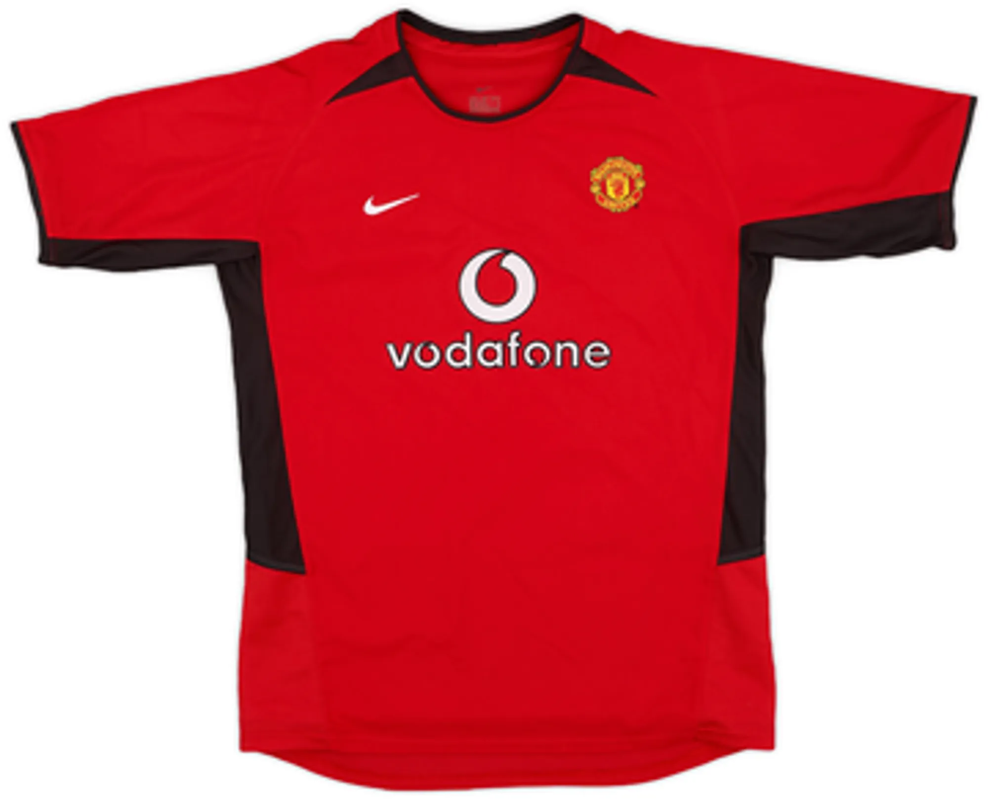 Nike Manchester United Boys SS Home Shirt 2002/04