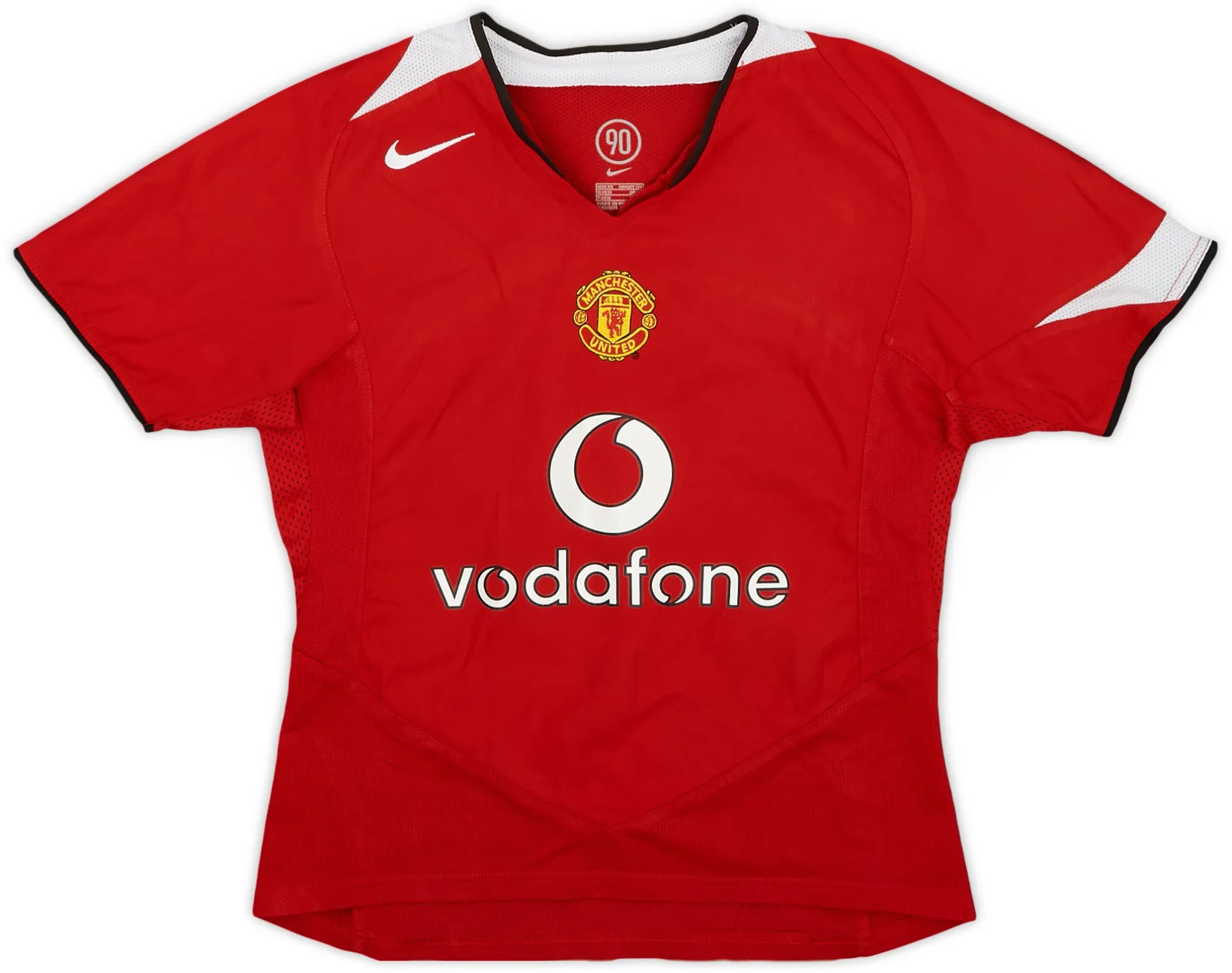 Nike Manchester United Womens SS Home Shirt 2004/06