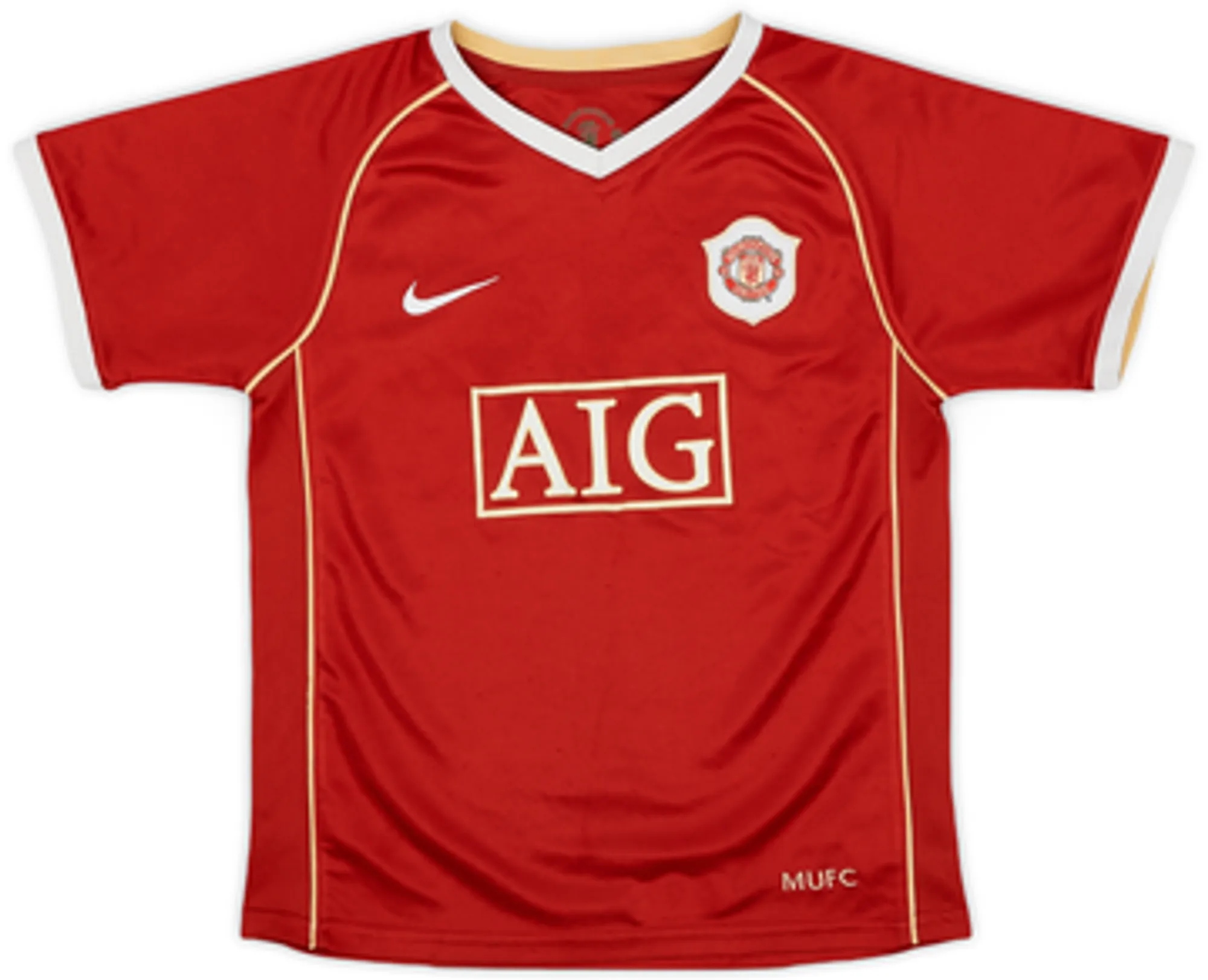 Nike Manchester United Mens SS Home Shirt 2006/07