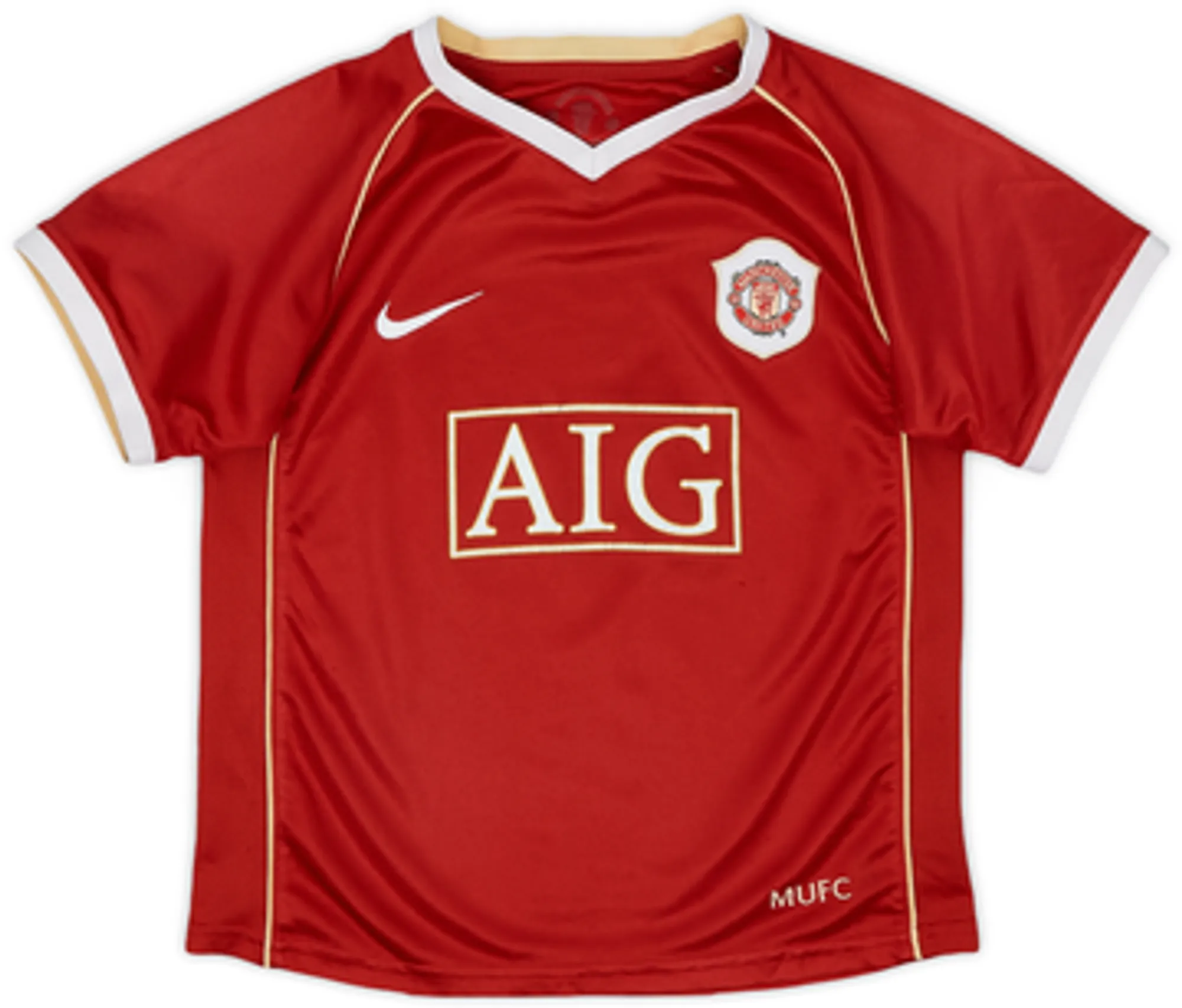 Nike Manchester United Mens SS Home Shirt 2006/07