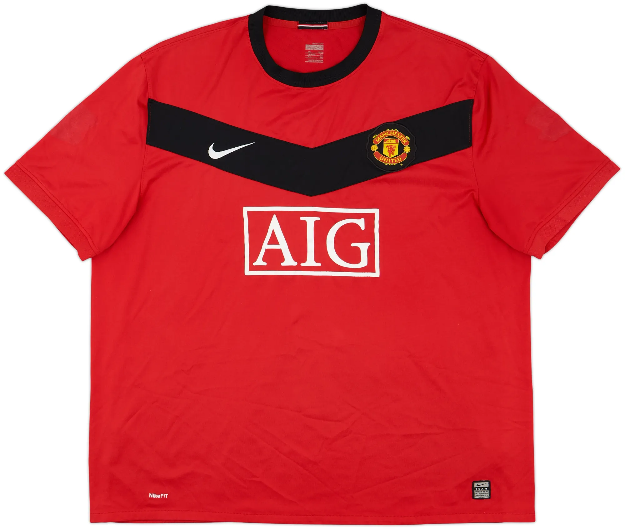 Nike Manchester United Mens SS Home Shirt 2009/10