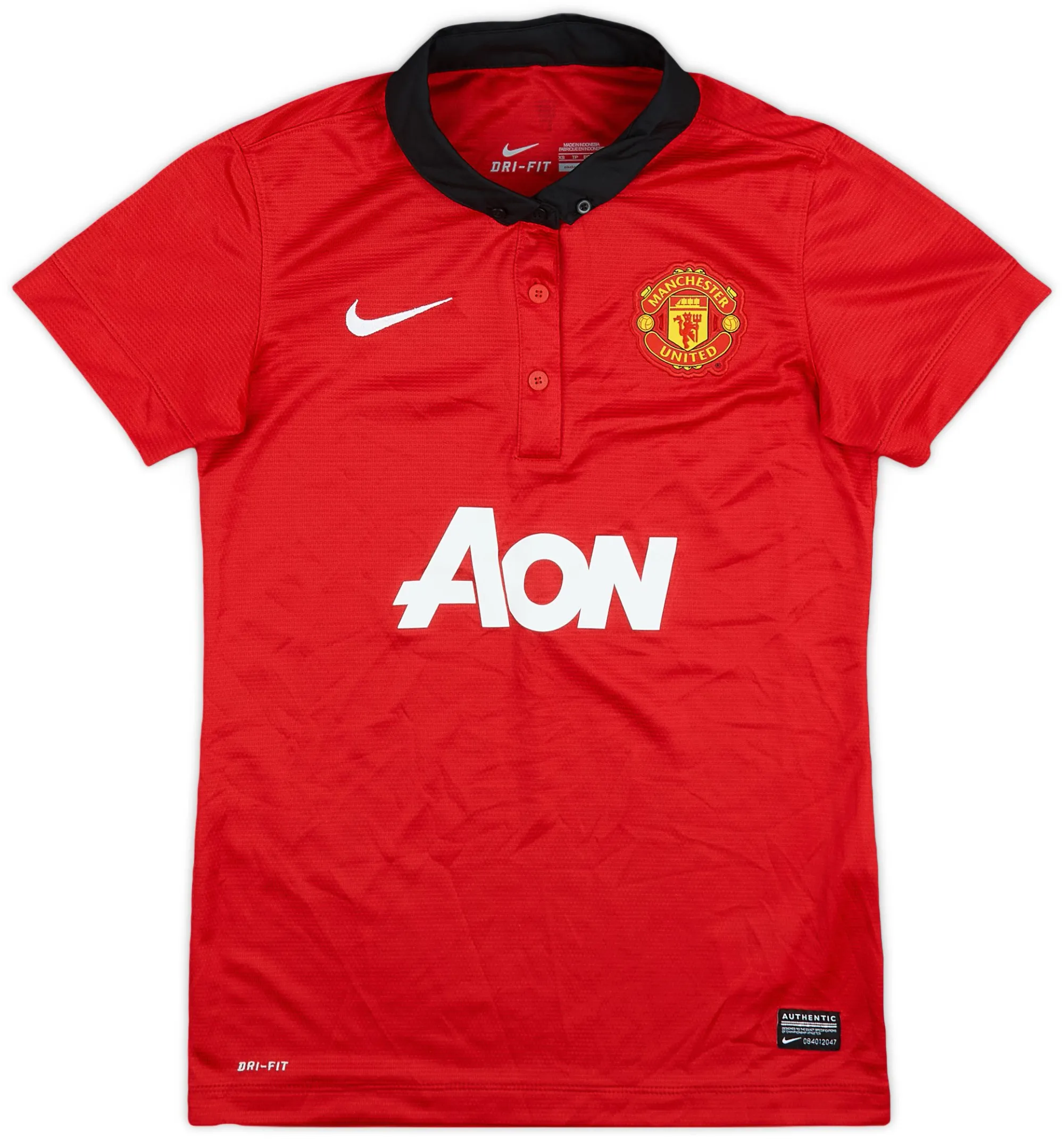 Nike Manchester United Womens SS Home Shirt 2012/13