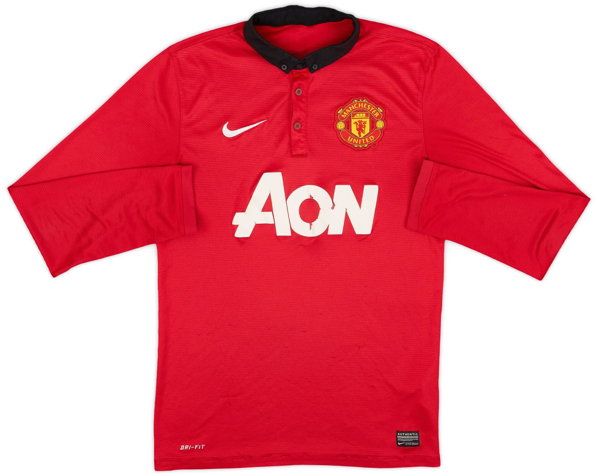 Nike Manchester United Mens LS Home Shirt 2013/14