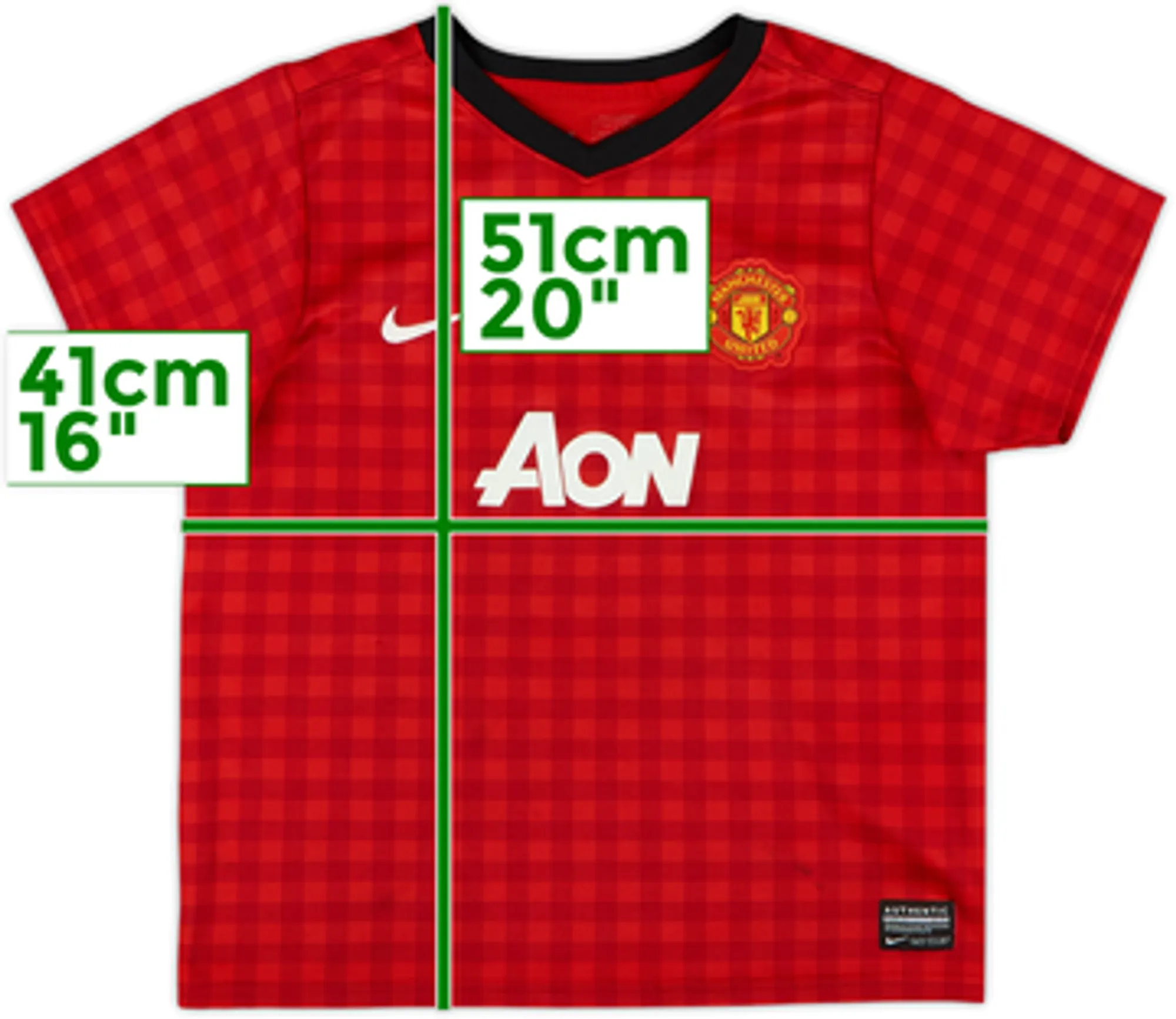 Nike Manchester United Mens SS Home Shirt 2012/13