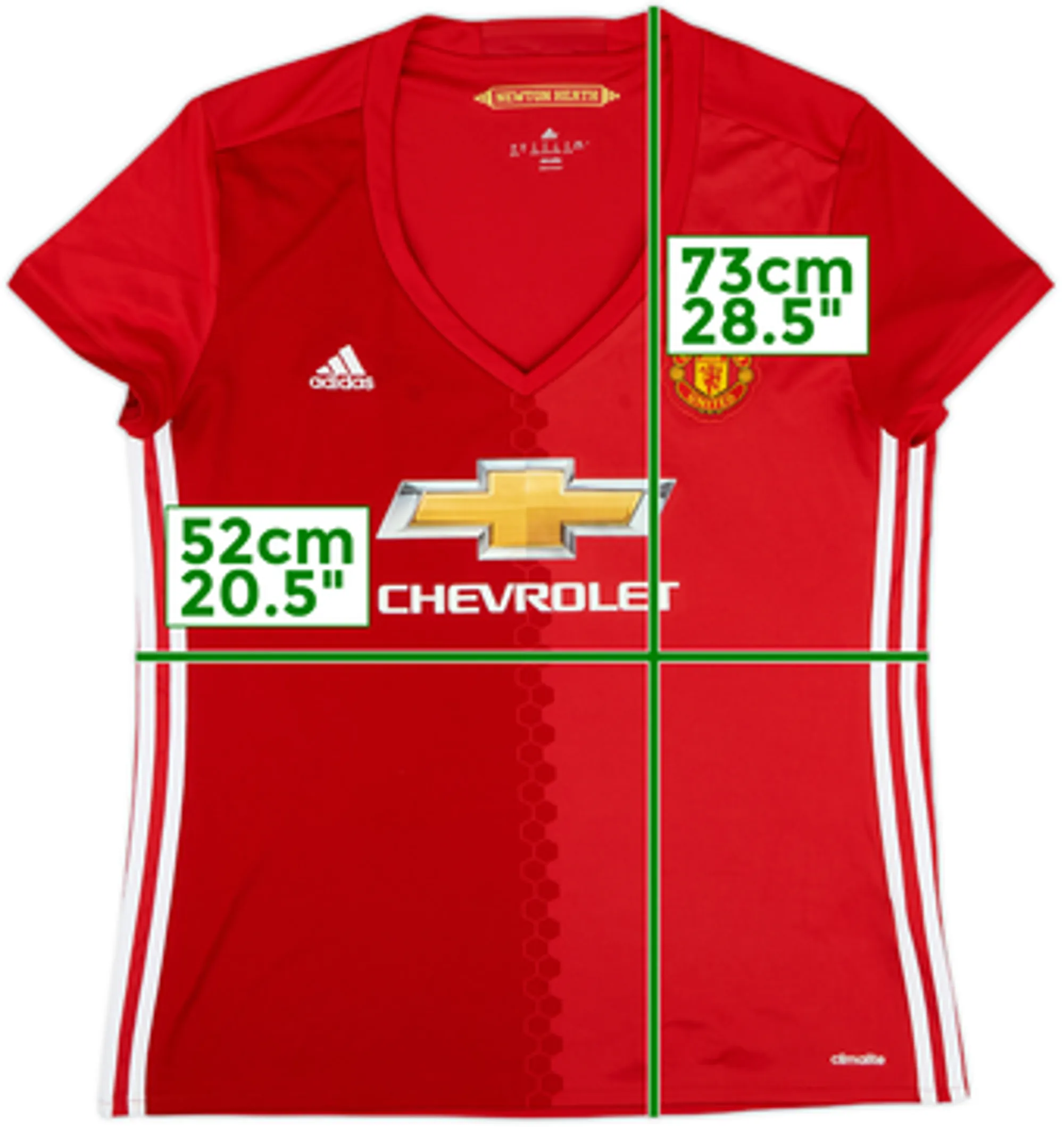 adidas Manchester United Kids SS Home Shirt 2016/17