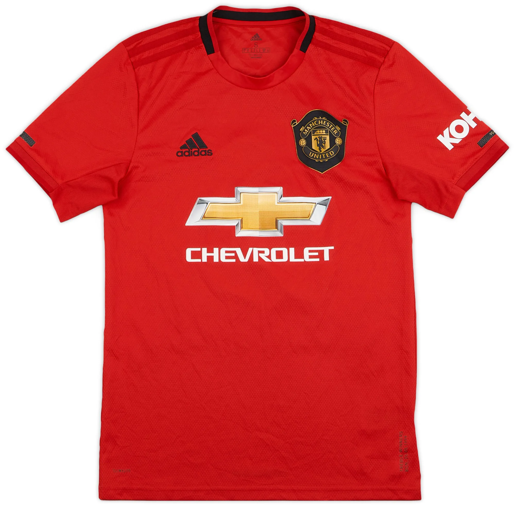 adidas Manchester United Mens SS Home Shirt 2019/20