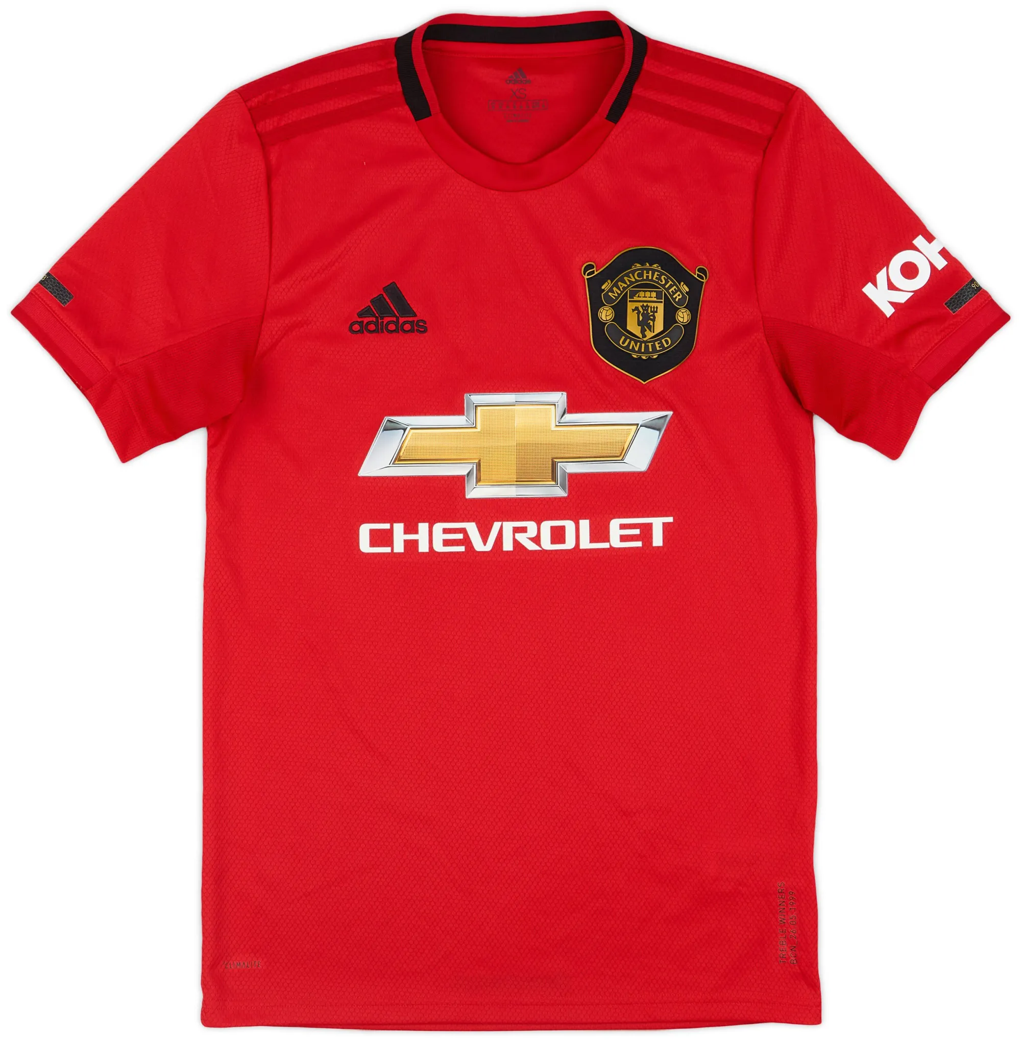 adidas Manchester United Mens SS Home Shirt 2019/20