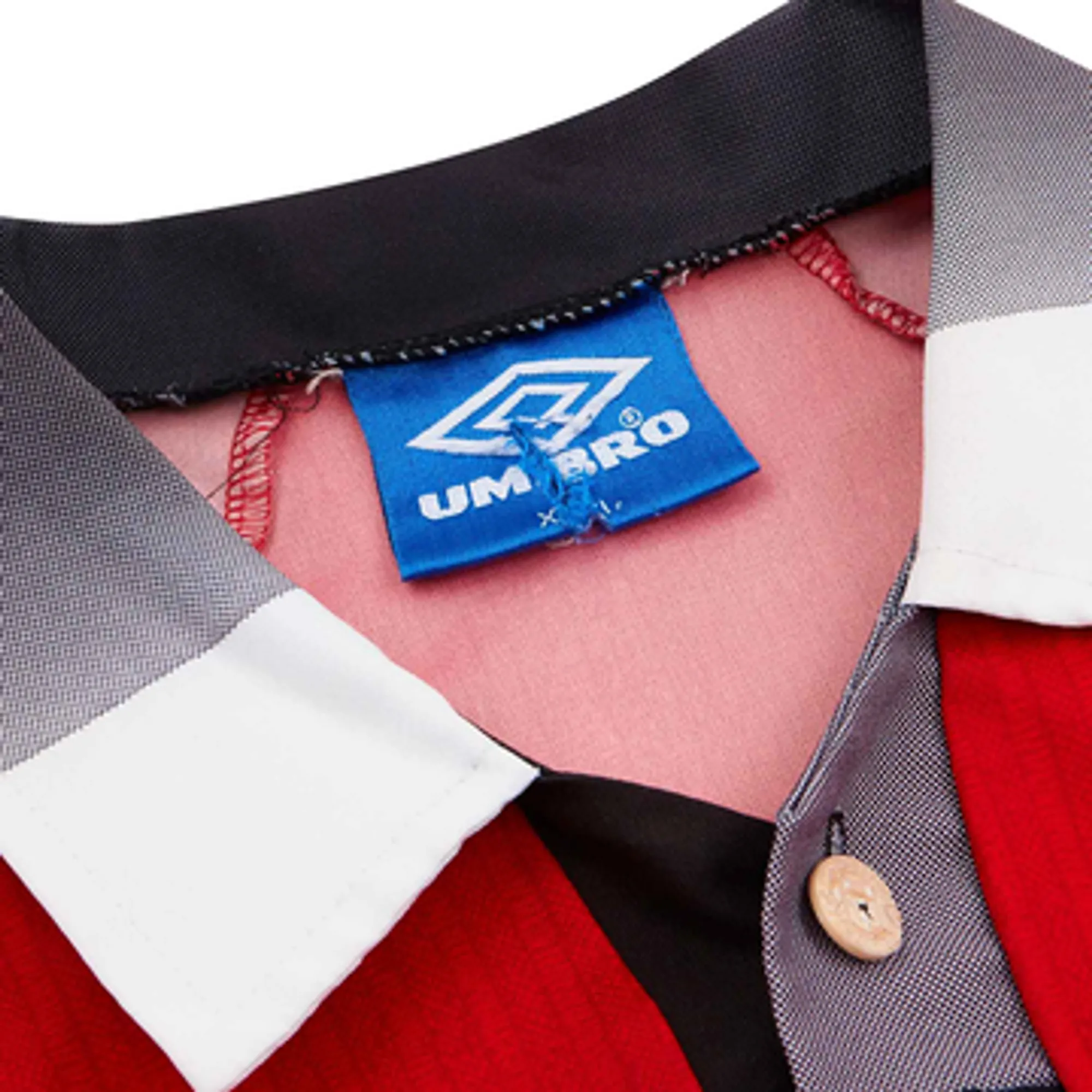 Umbro Manchester United Mens SS Home Shirt 1996/98