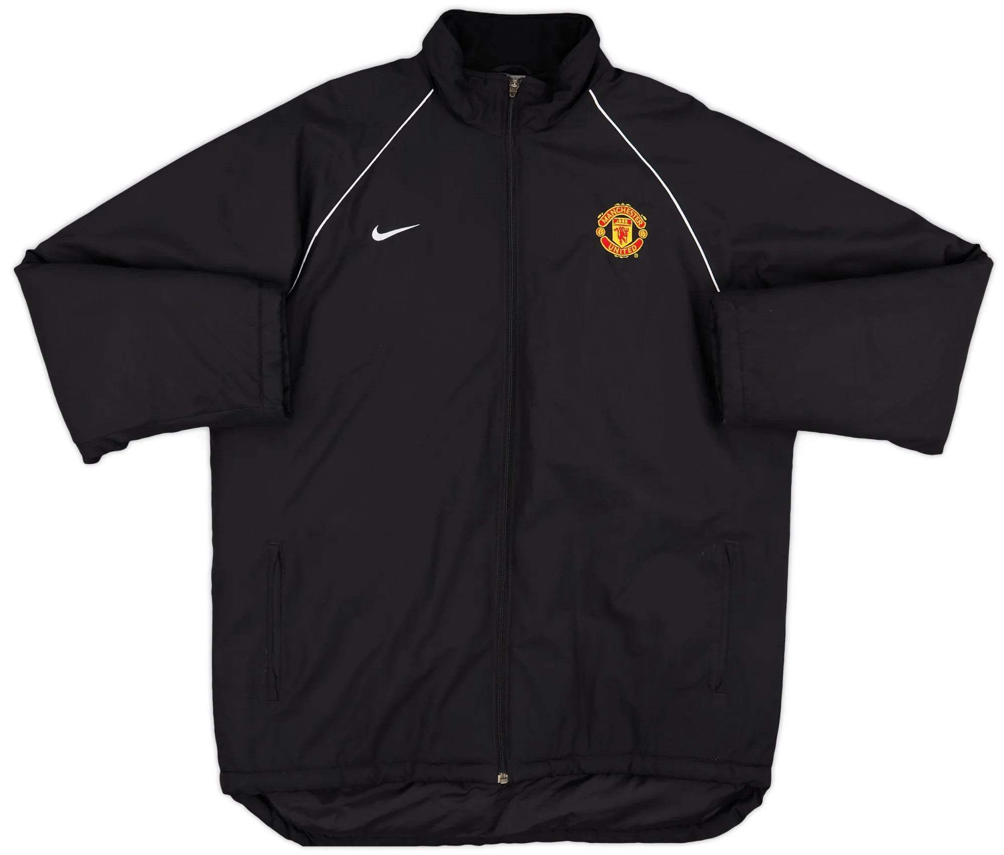 2004-05 Manchester United Nike Padded Bench Coat - 8/10 - (L)