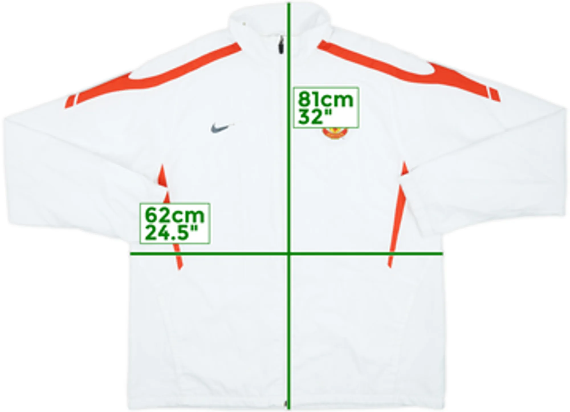 2010-11 Manchester United Nike Track Jacket - 5/10 - (L)