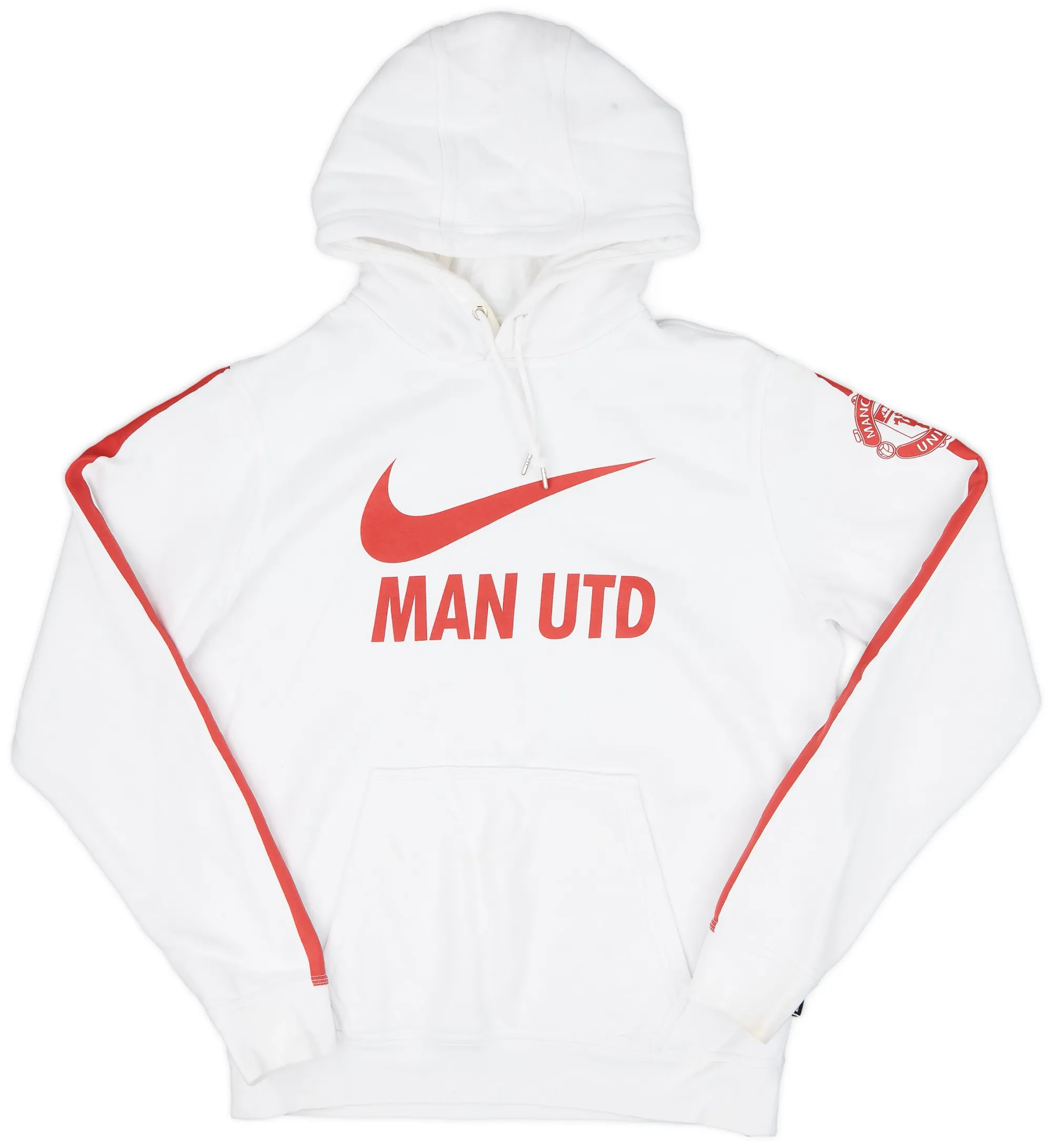 2014-15 Manchester United Nike Hooded Sweat Top - 7/10 - (M)