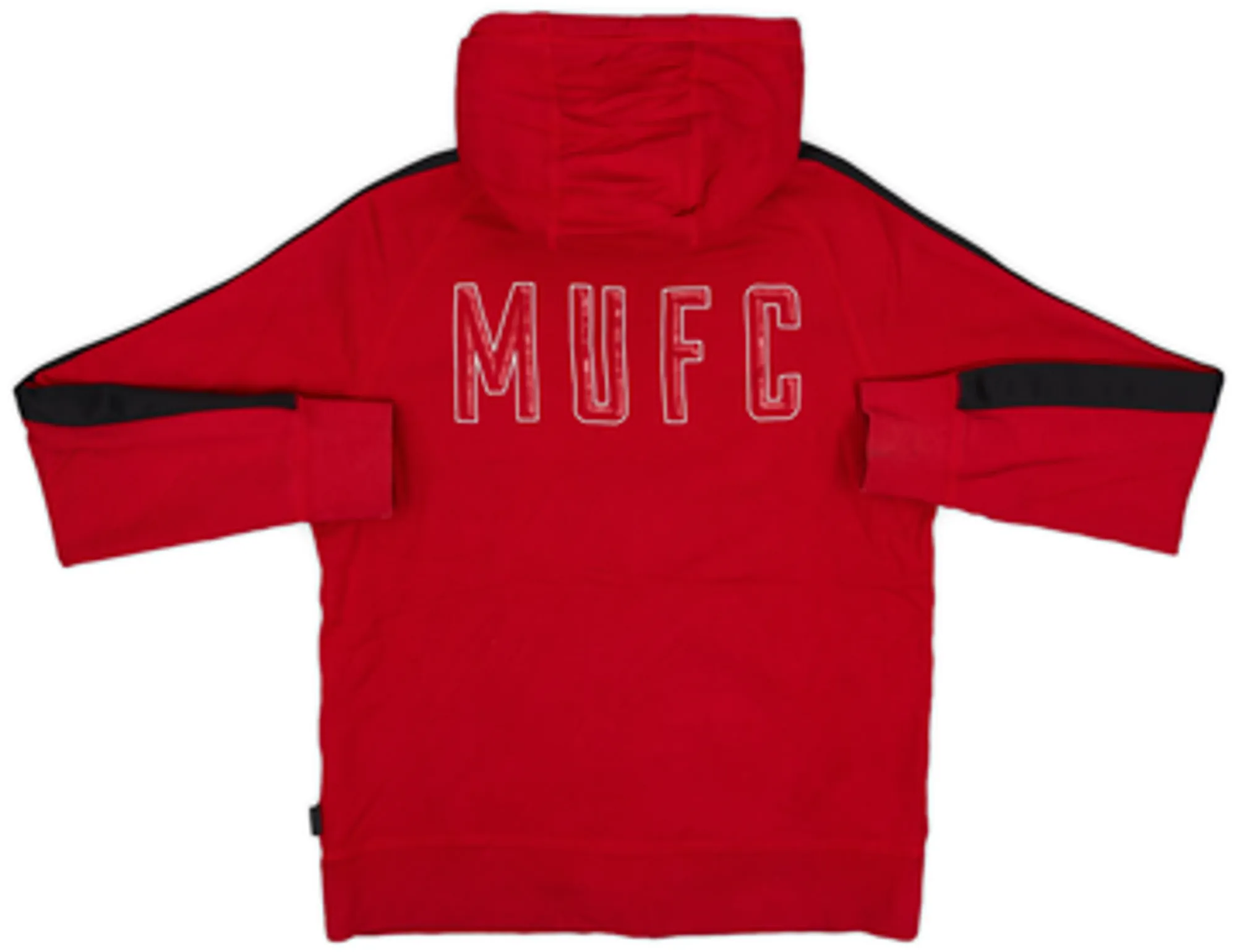 2014-15 Manchester United Nike Zipped Hooded Top - 8/10 - (L)