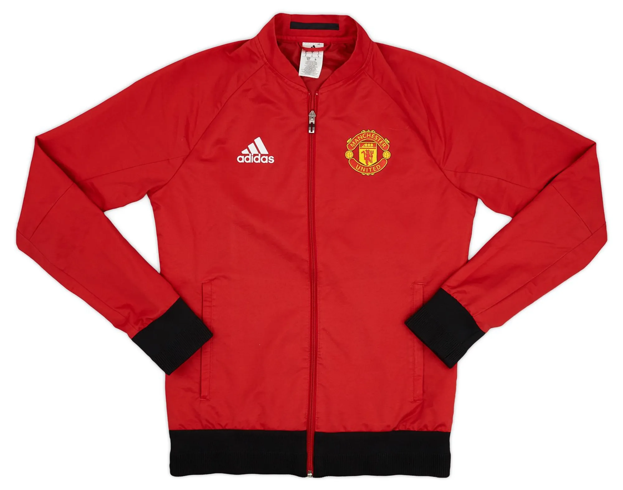 2015-16 Manchester United adidas Anthem Jacket - 9/10 - (S)