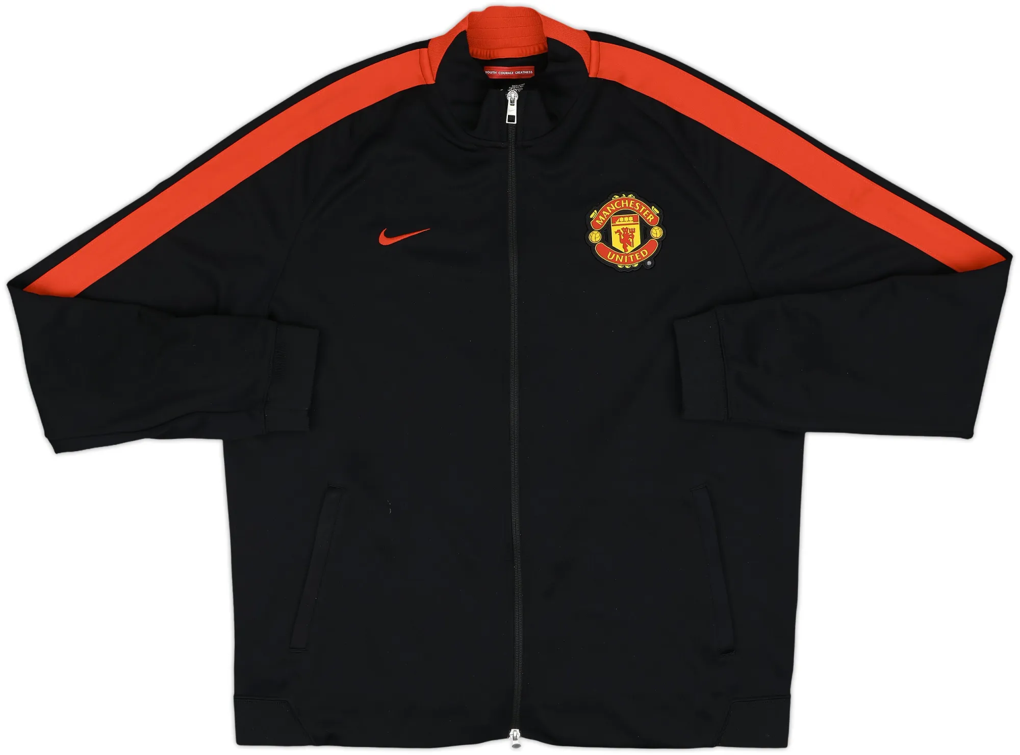 2015-16 Manchester United Nike Track Jacket - 10/10 - (XL)