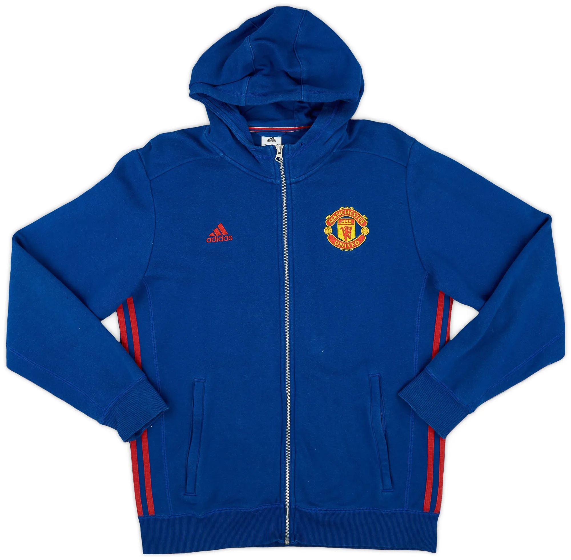 2016-17 Manchester United adidas Hooded Top - 8/10 - (M)