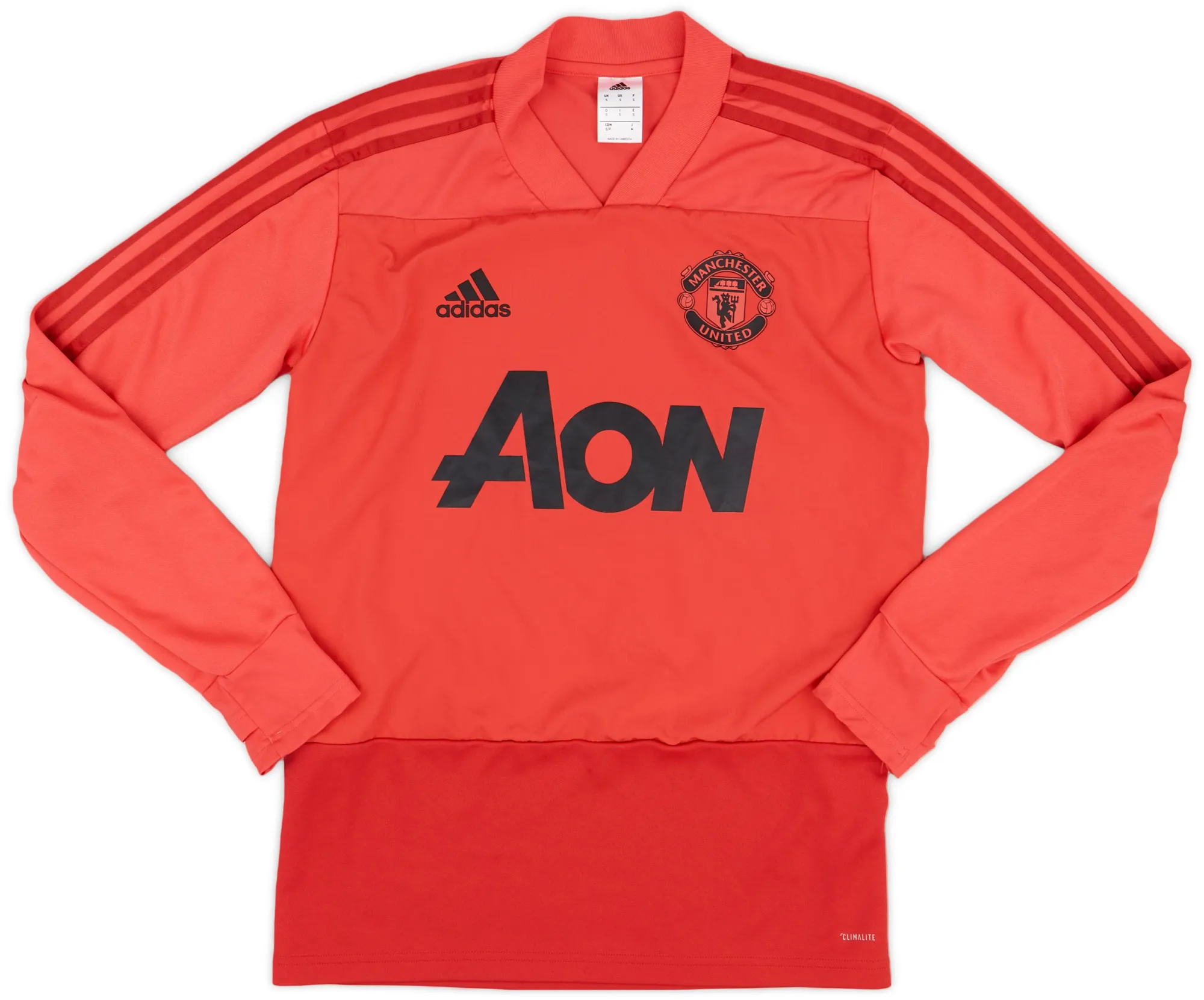 adidas Manchester United Mens SS Player Issue Home Shirt 2018/19