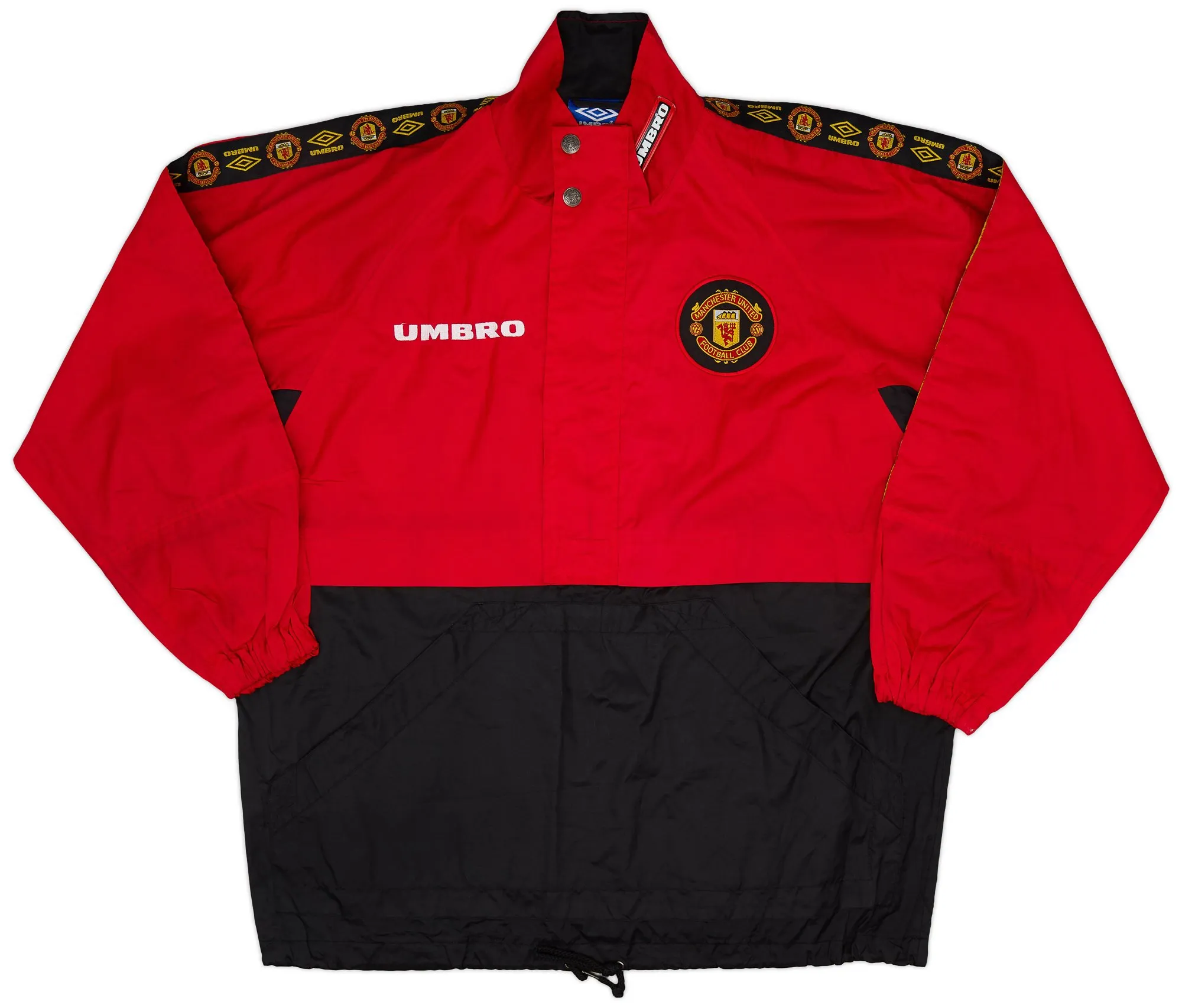 Umbro Manchester United Mens SS Home Shirt 1996/97