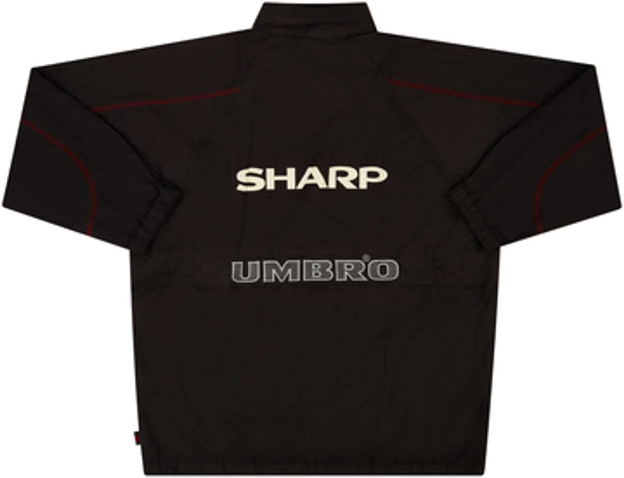 1998-99 Manchester United Umbro Rain Jacket - 8/10 - (M)
