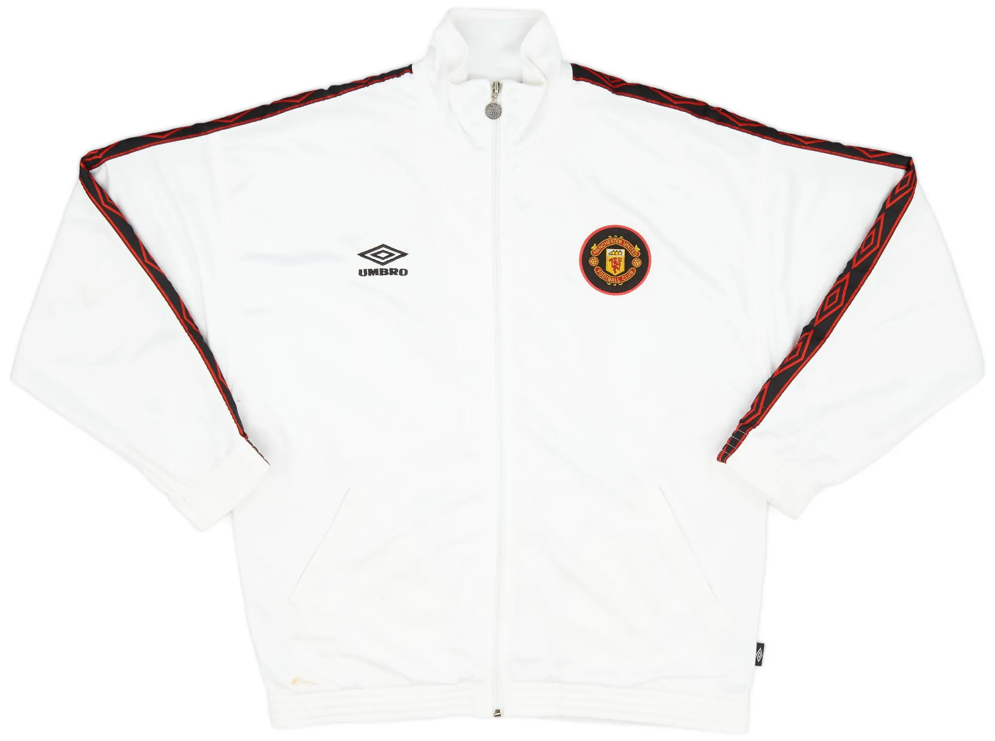 1996-97 Manchester United Umbro Track Jacket - 5/10 - (S)