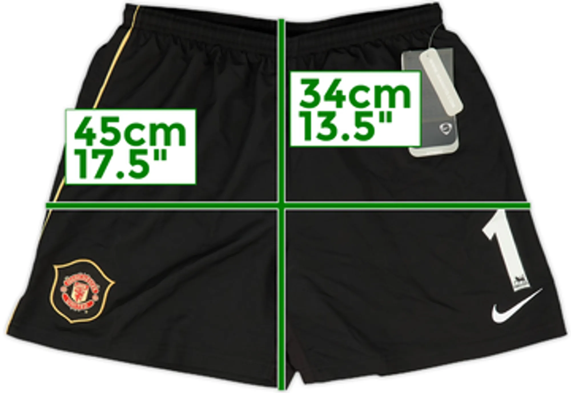 Nike Manchester United Boys Away Shorts 2006/07